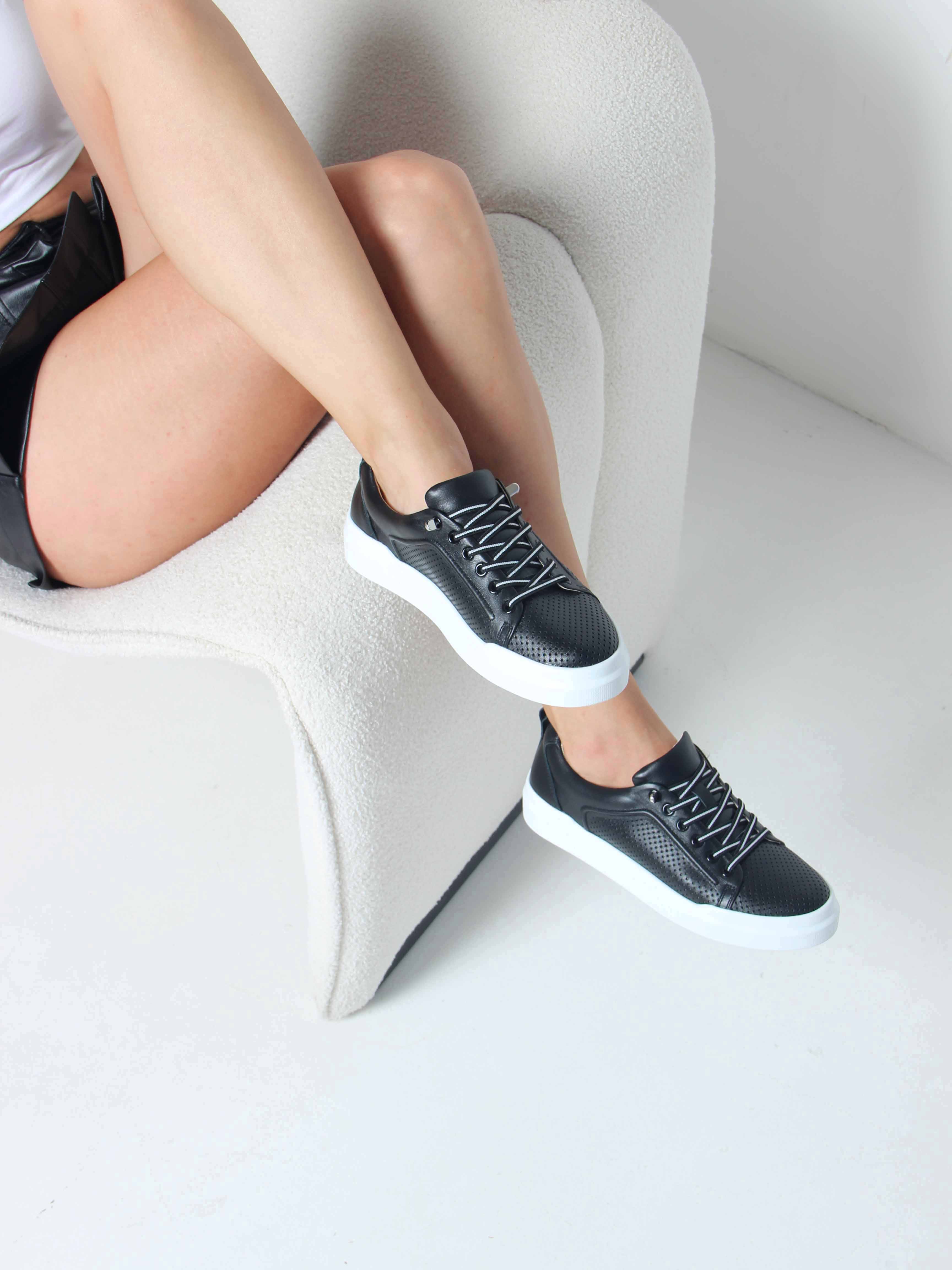 картинка Кеды ED'ART 158.p.paloma'w. Черный от интернет магазина