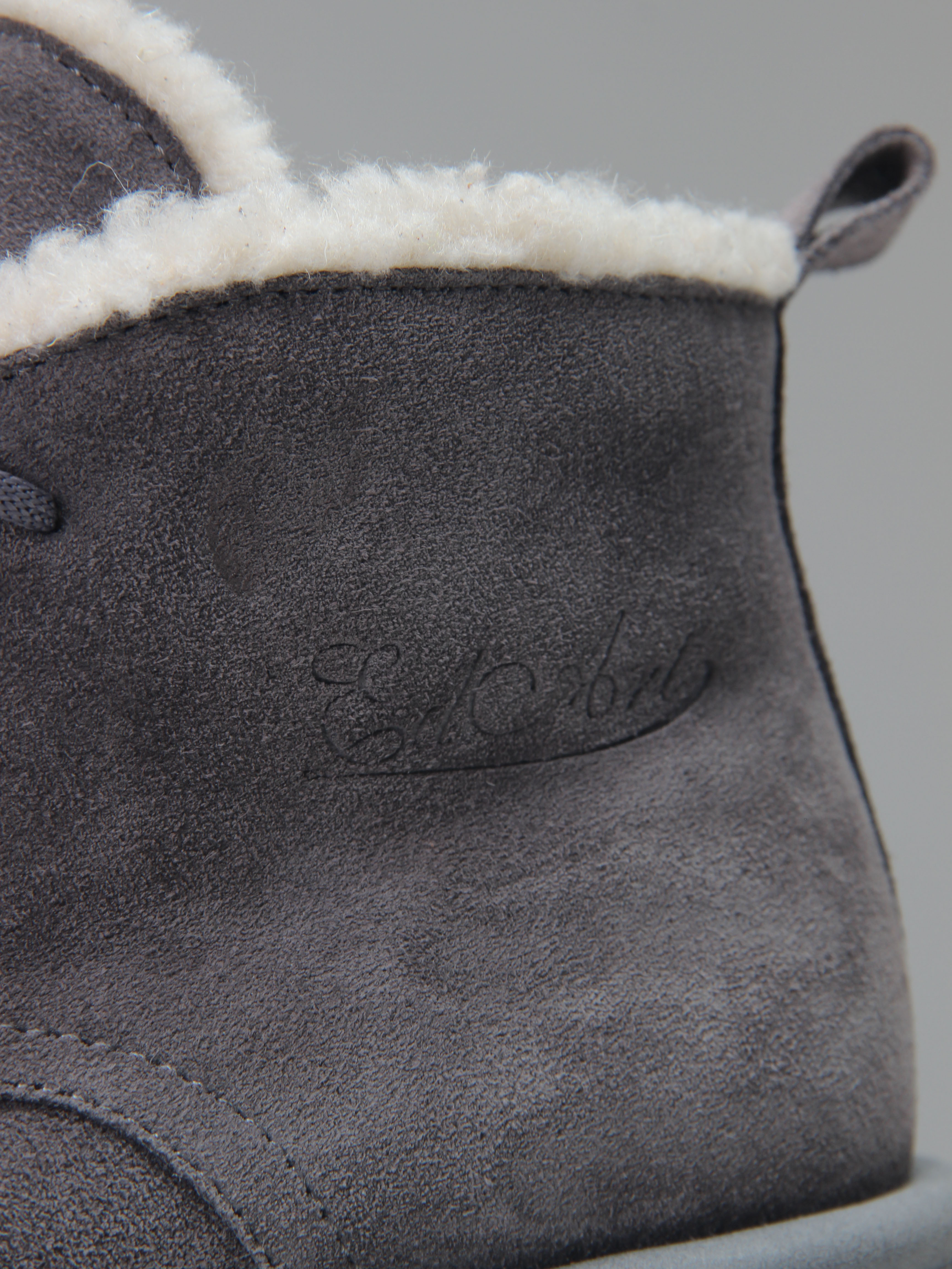 картинка Ботинки ED'ART 308.агата gr. серый замок замша от интернет магазина