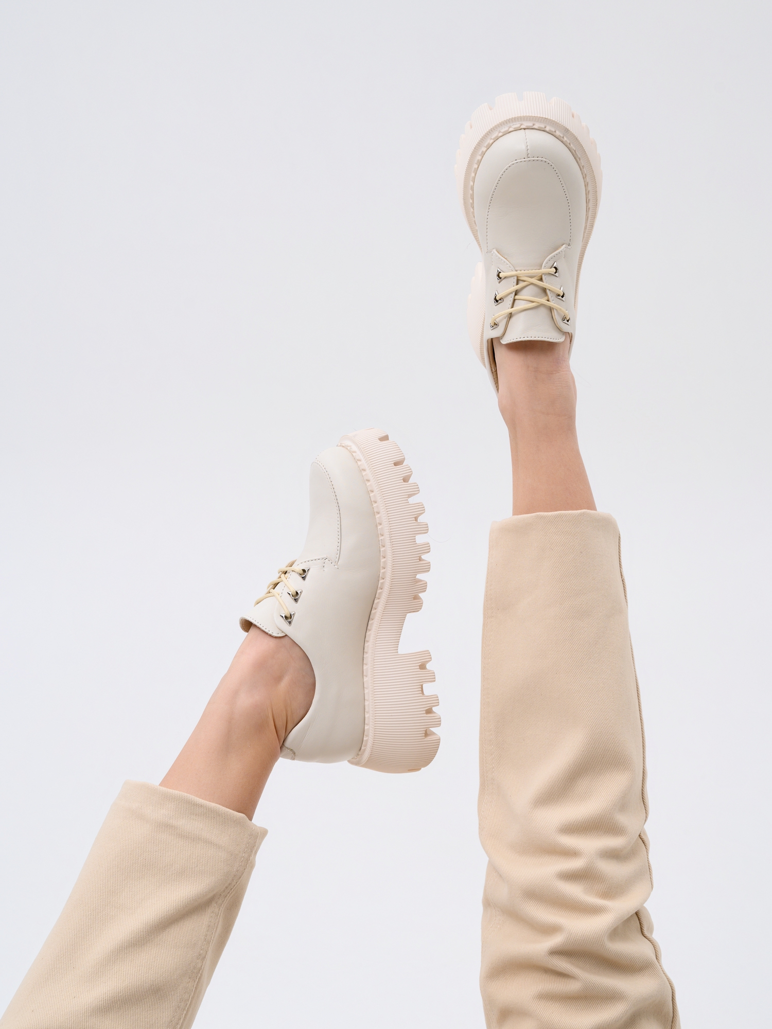 картинка Туфли полуботинки ED'ART 202.14728'be. Бежевый-3 от интернет магазина