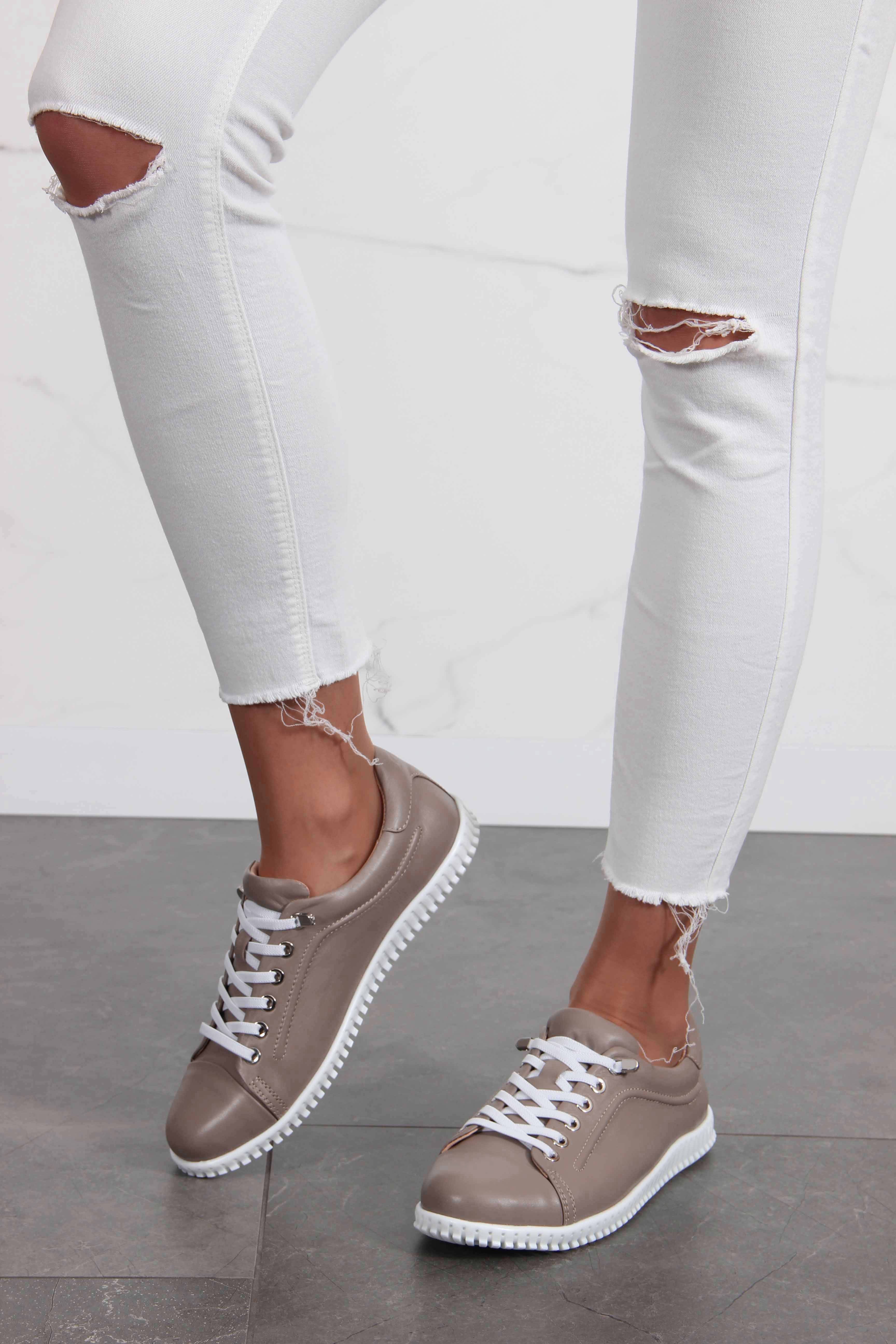 картинка Кеды ED'ART 157.8000'w. Латте от интернет магазина