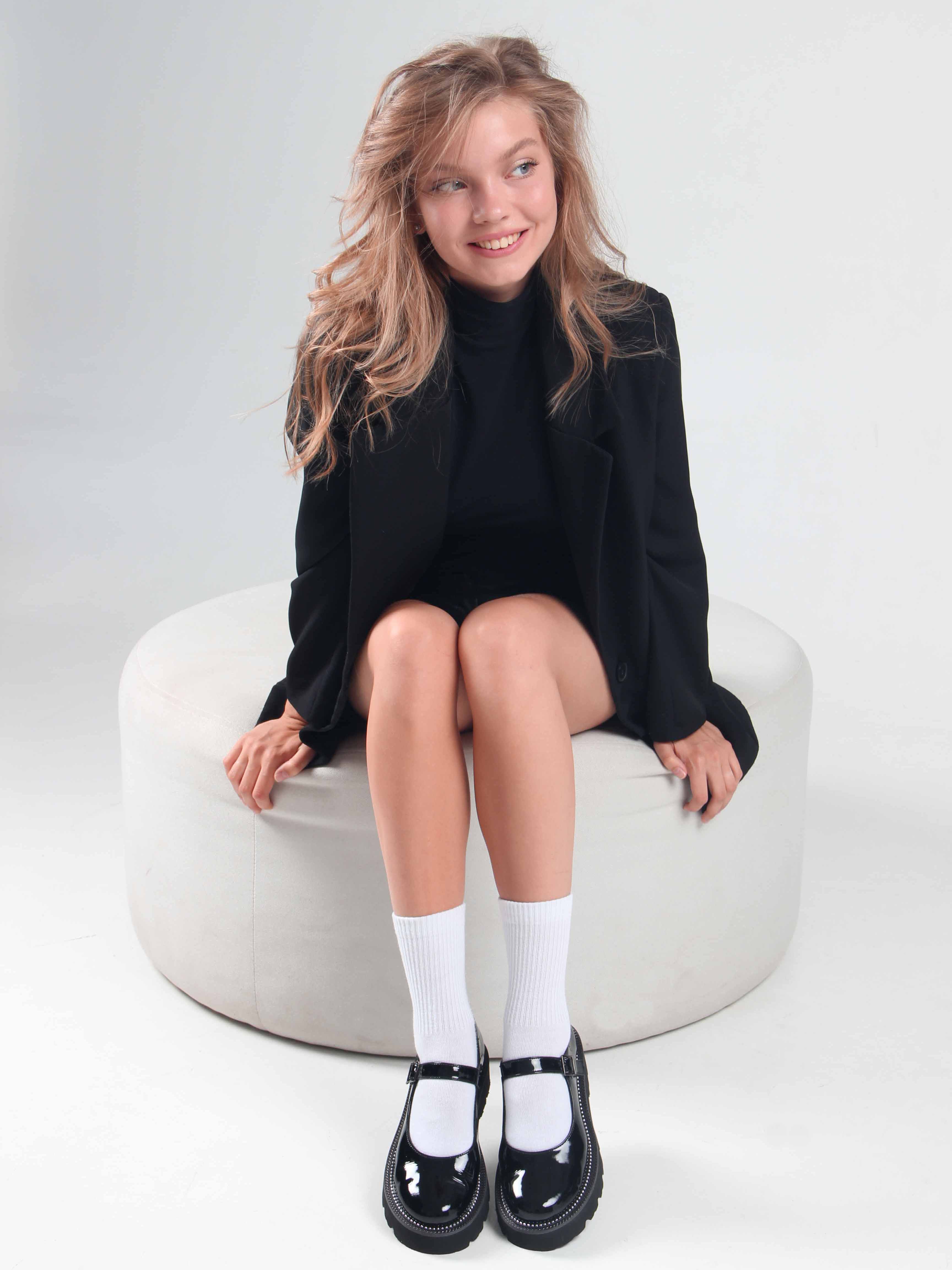 картинка Туфли полуботинки ED'ART 1003.5151'bl. Черный от интернет магазина