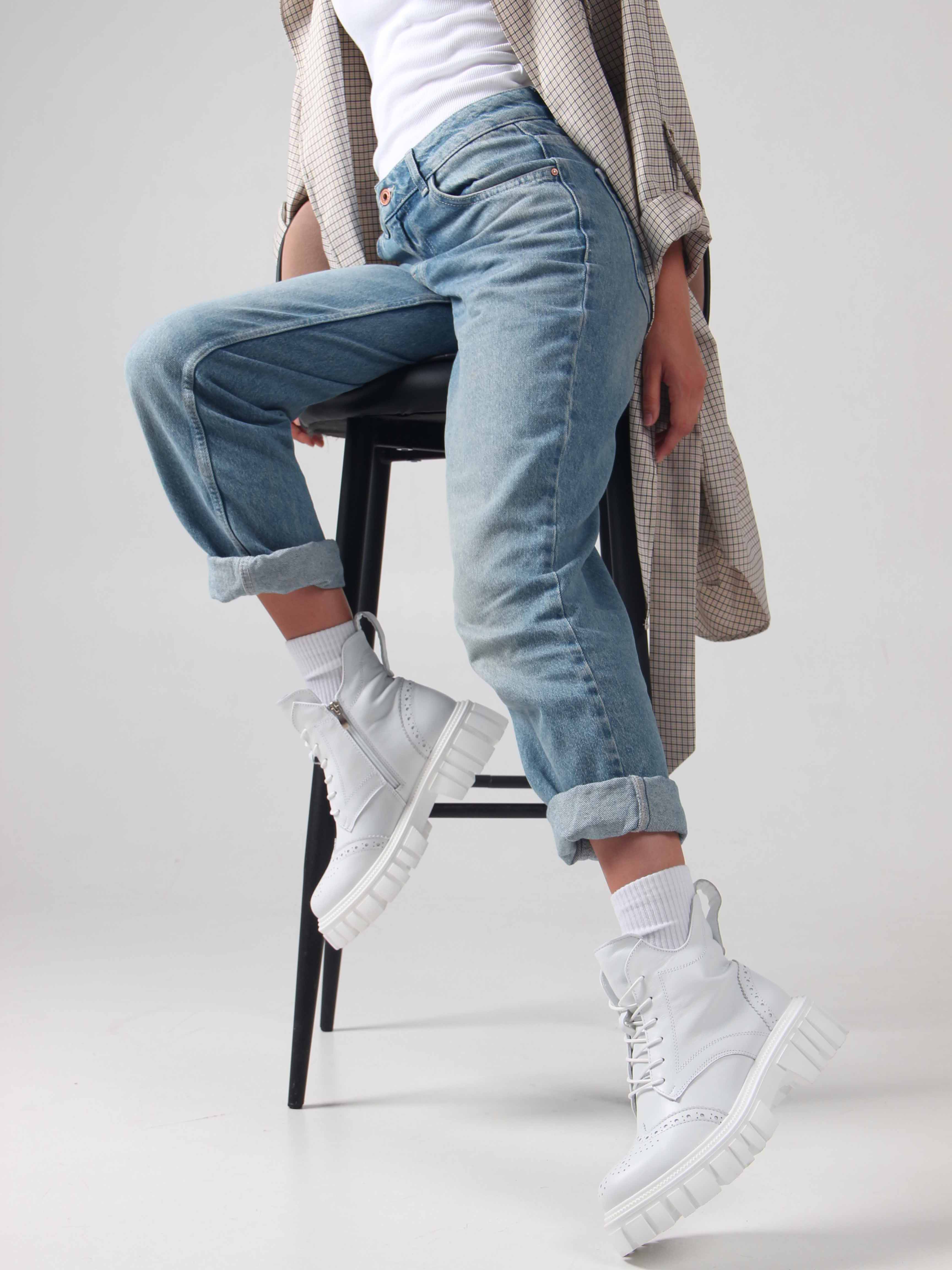 картинка Ботинки ED'ART 338.21153'w. Белый от интернет магазина