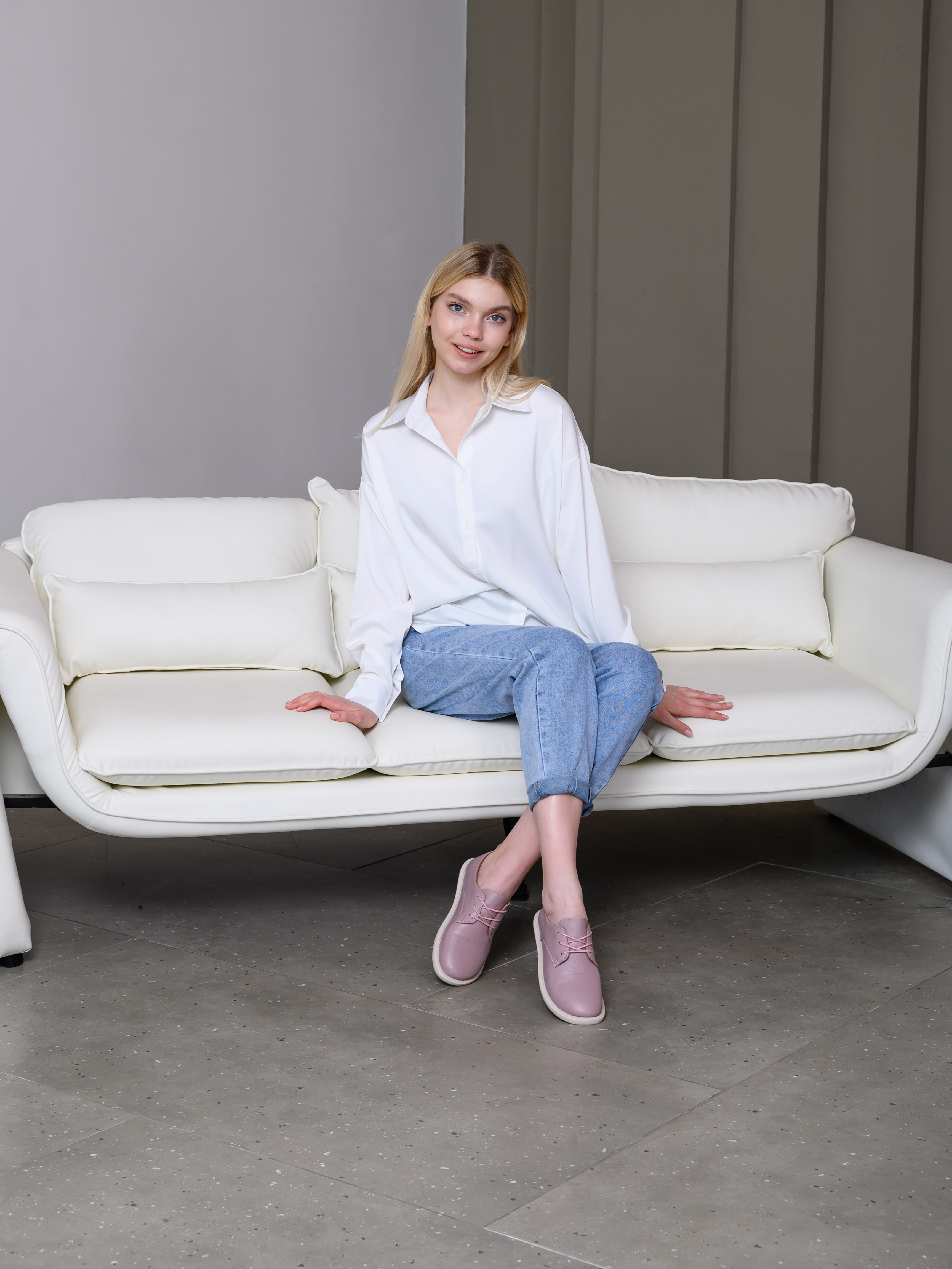 картинка Туфли ED'ART 181.ОКСЕ'be. Светлый тауп лион от интернет магазина