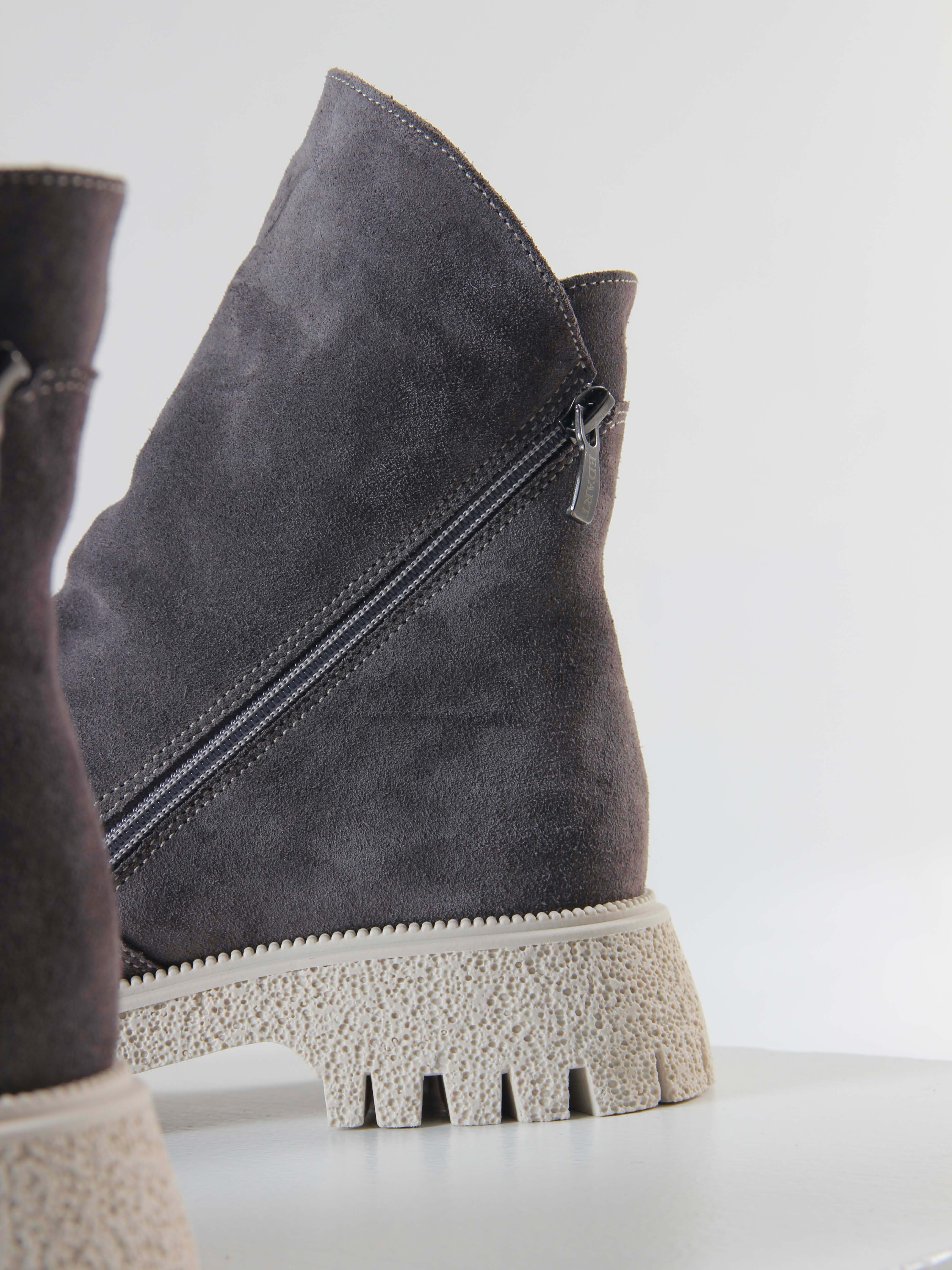 картинка Ботинки ED'ART 233.1541'be. Серый замок от интернет магазина