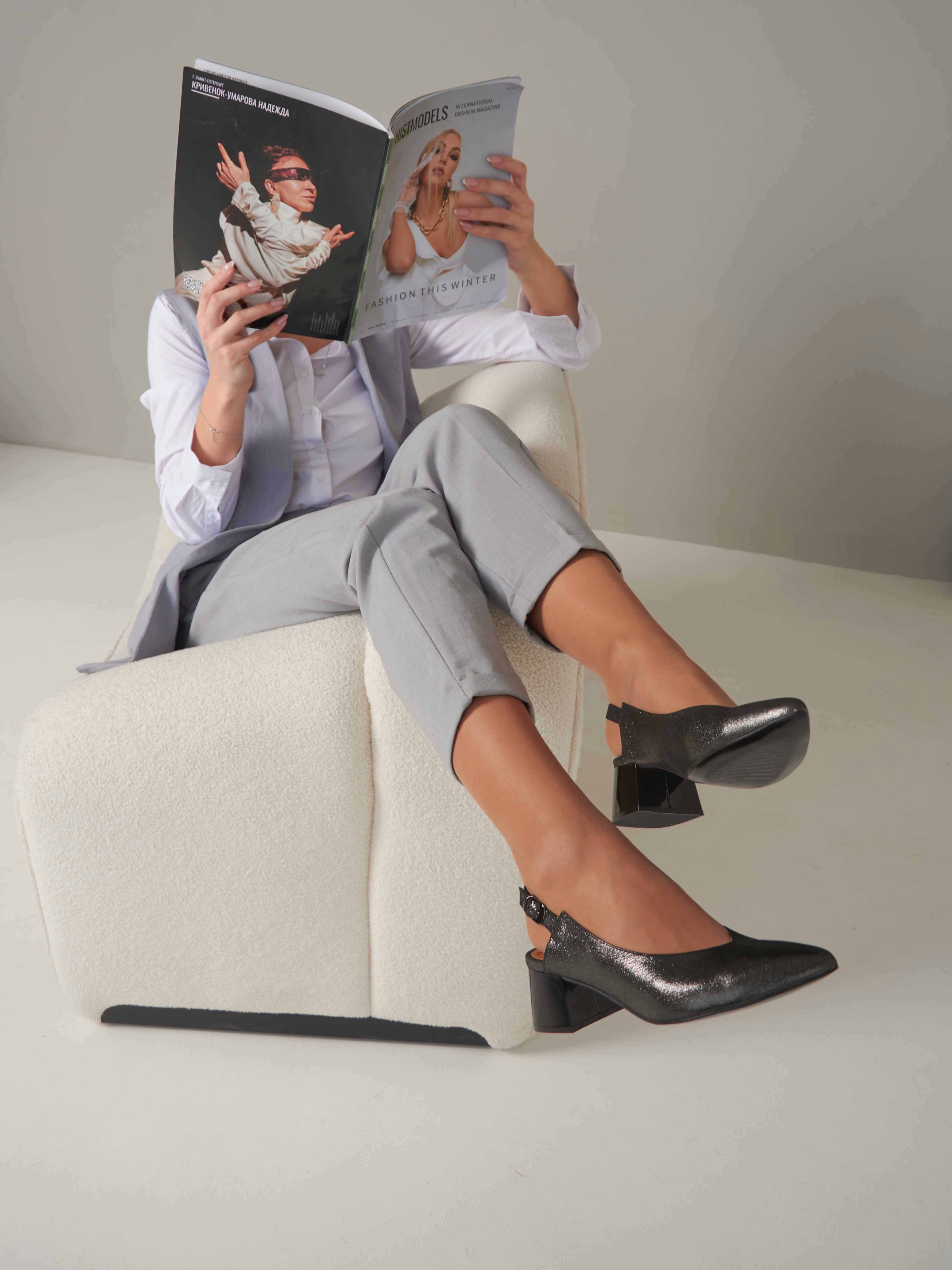 картинка Туфли ED'ART 4101.767'bl. Черный астана от интернет магазина