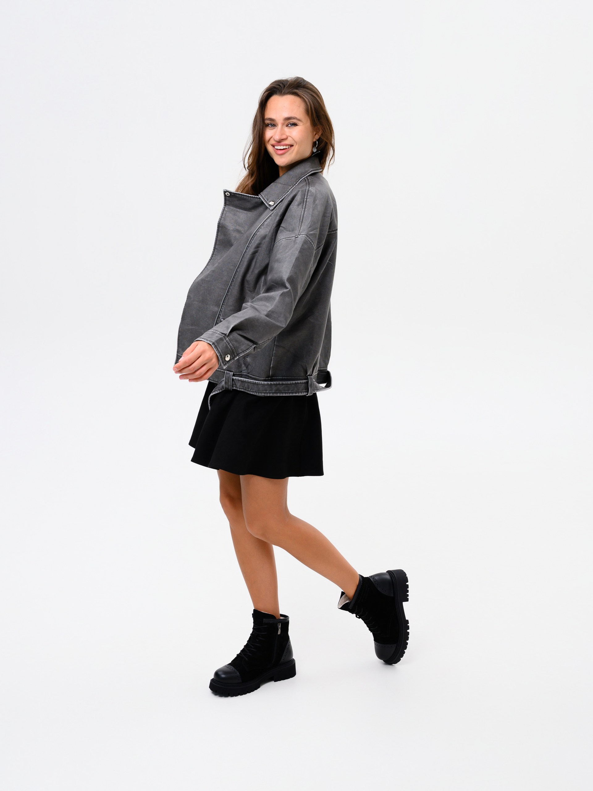 картинка Ботинки ED'ART 319.taskana'bl. Черная замша+черный от интернет магазина