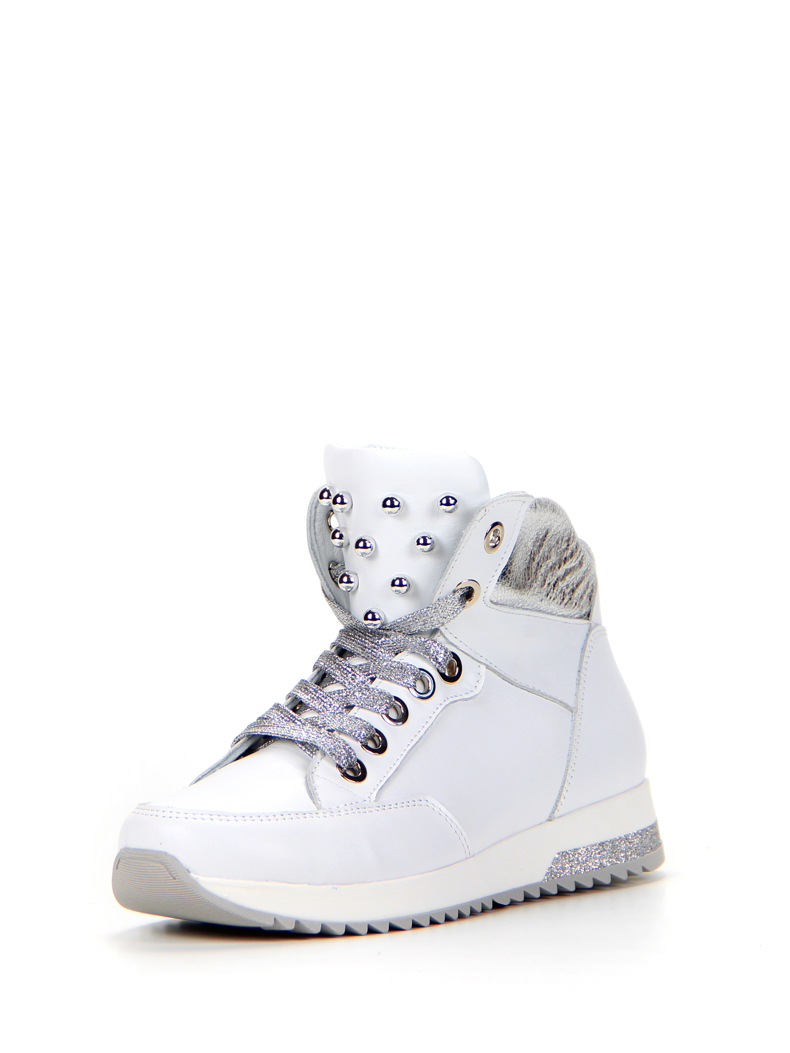 картинка Ботинки ED'ART 317.omega2'w. белый бусины R от интернет магазина