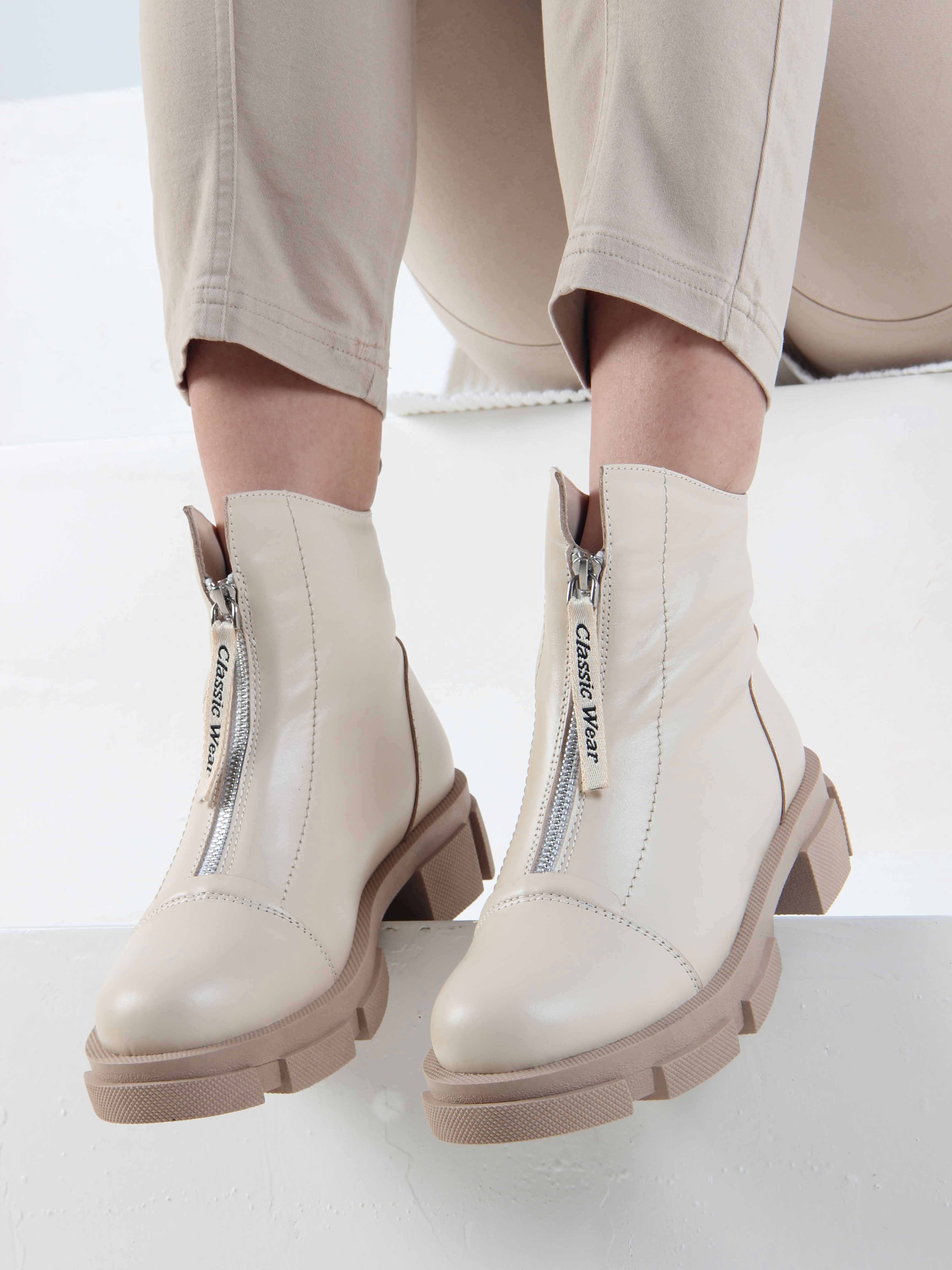 картинка Ботинки ED'ART 330.21074ka. Бежевый капучино от интернет магазина