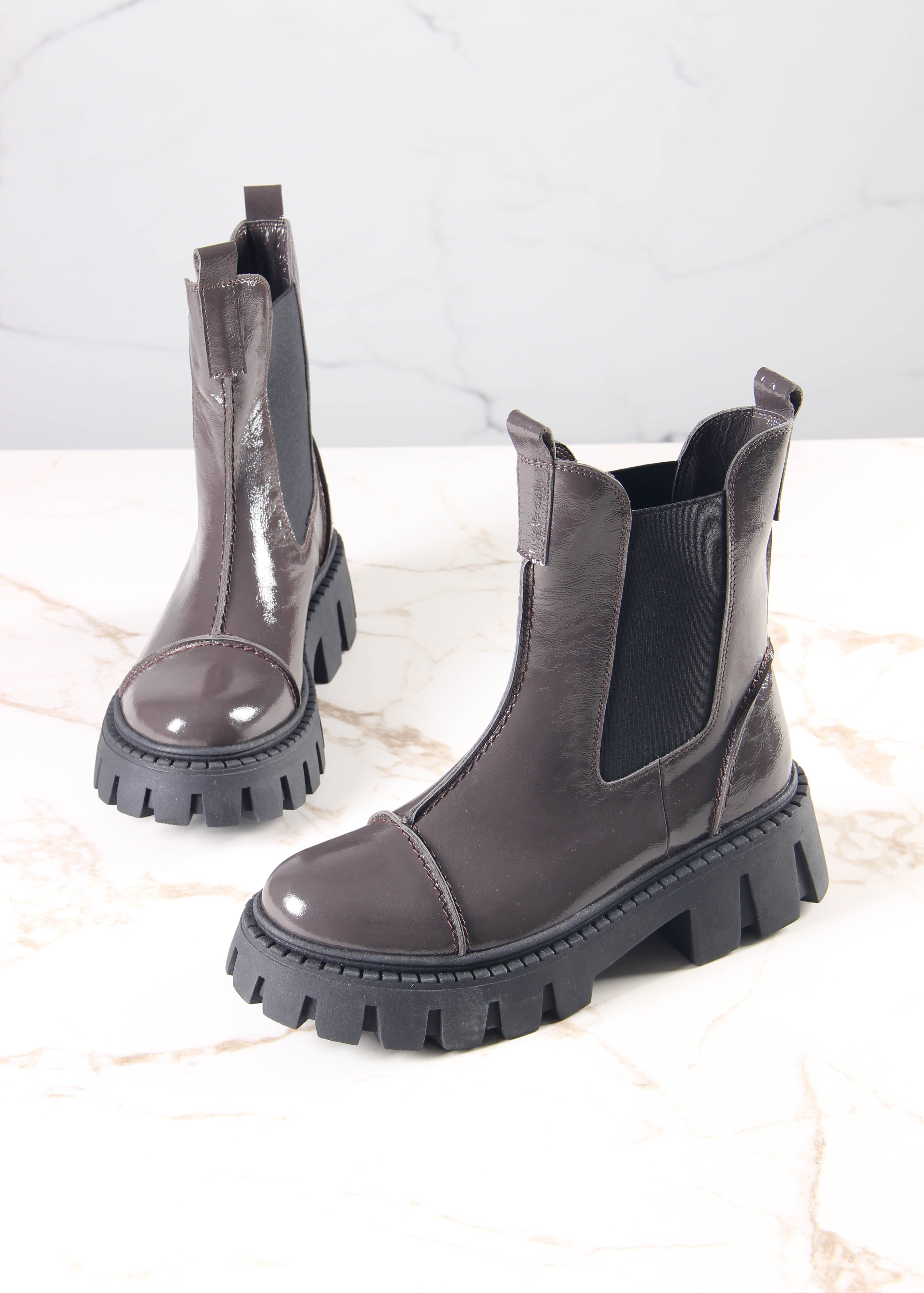 картинка Челси ED'ART 370.чанки'bl. серо-коричн наплак от интернет магазина