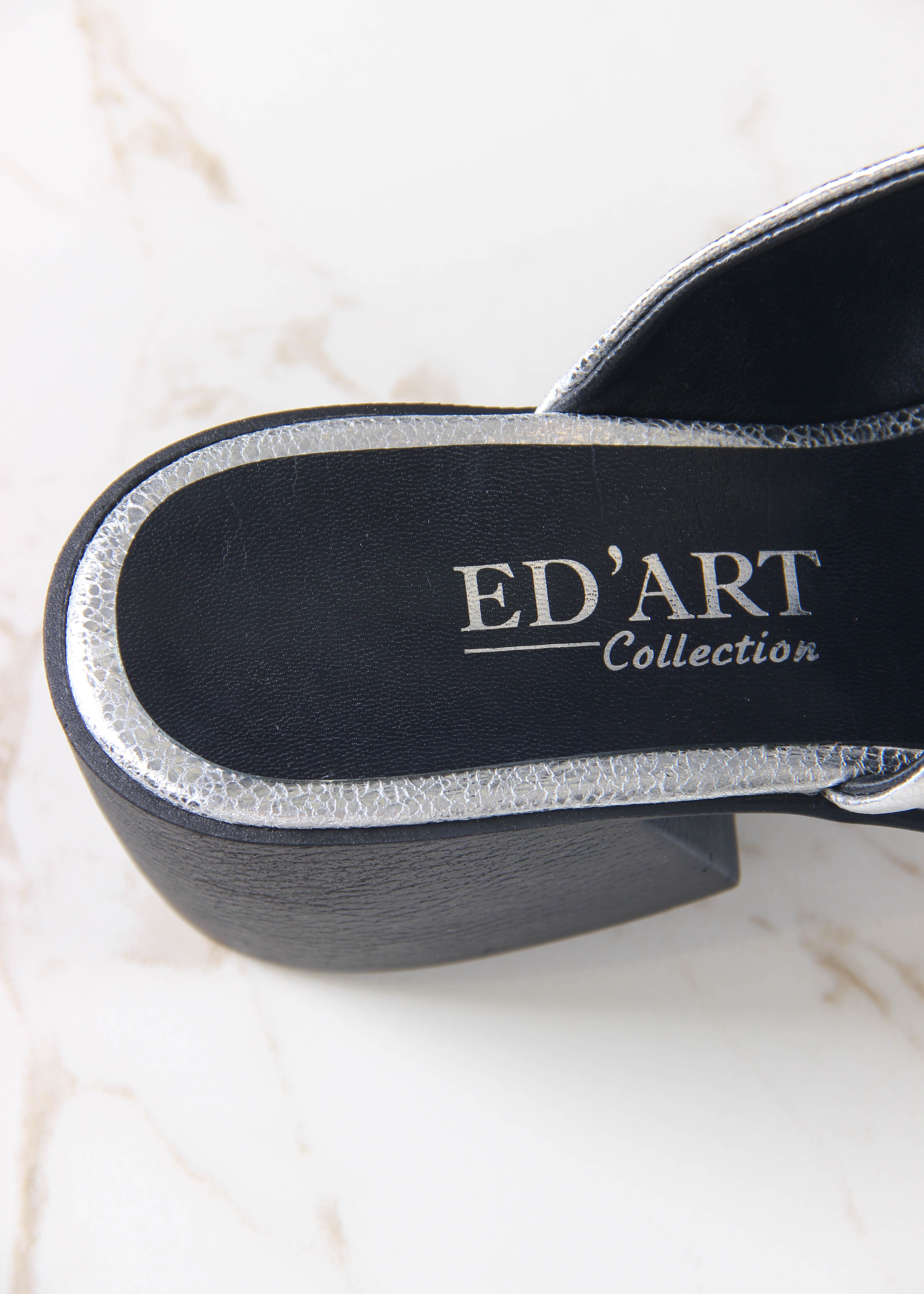 картинка Босоножки ED'ART 4012.23663'bl. серебро от интернет магазина