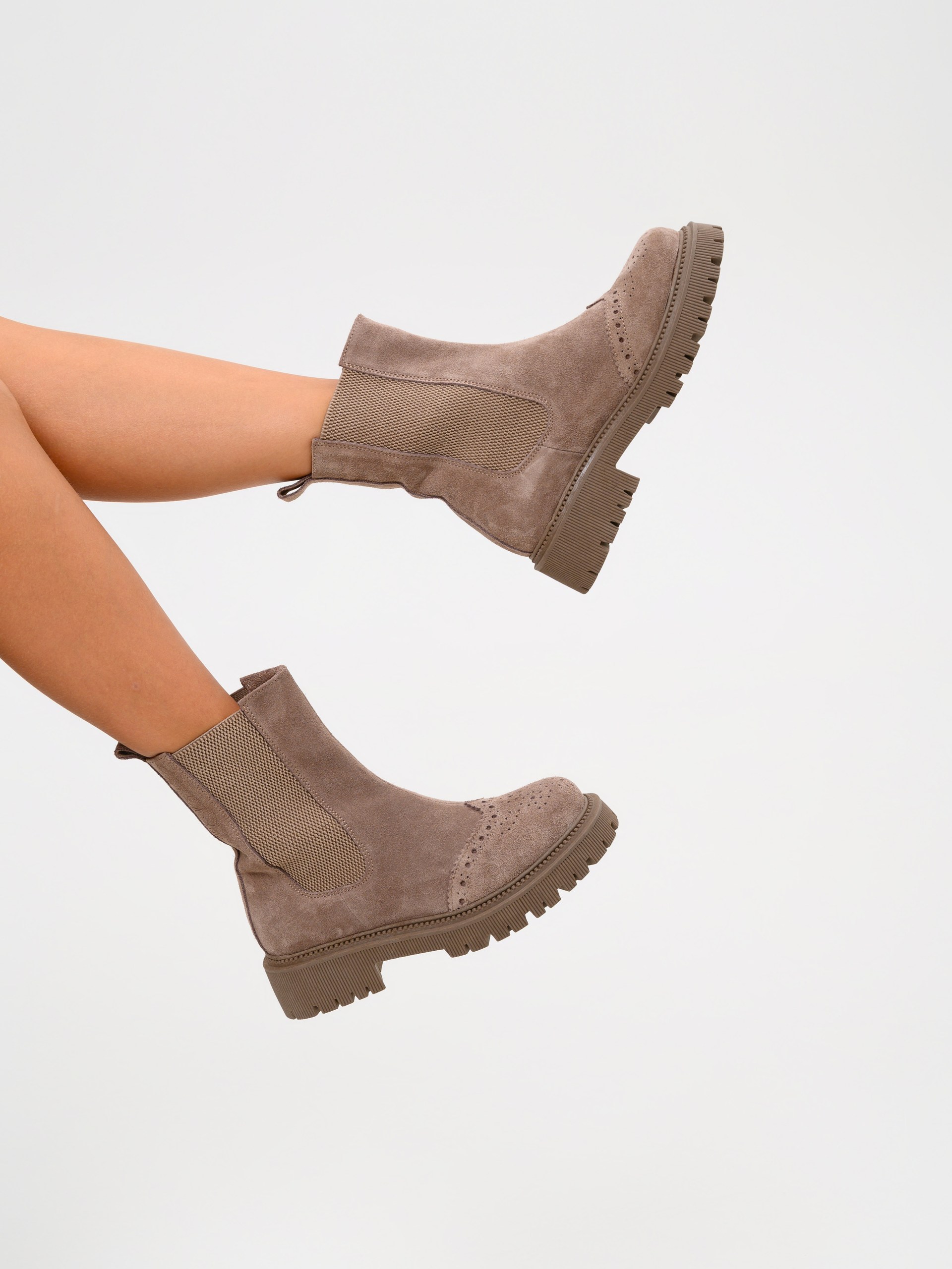 картинка Челси ED'ART 360.P.taskana'ka. Капучино замша от интернет магазина