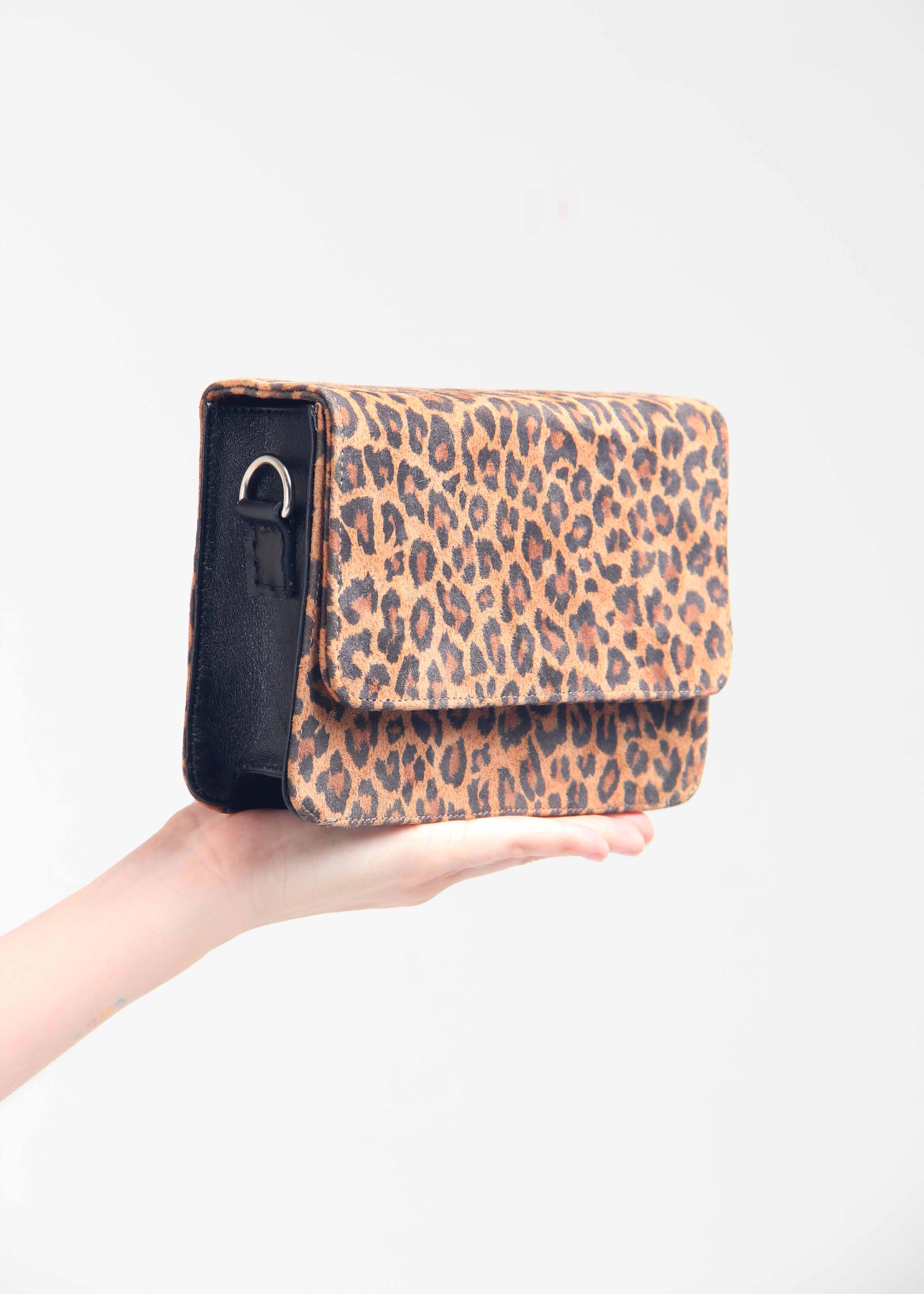 картинка Сумка-клатч ED'ART k08.коричневый леопард от интернет магазина