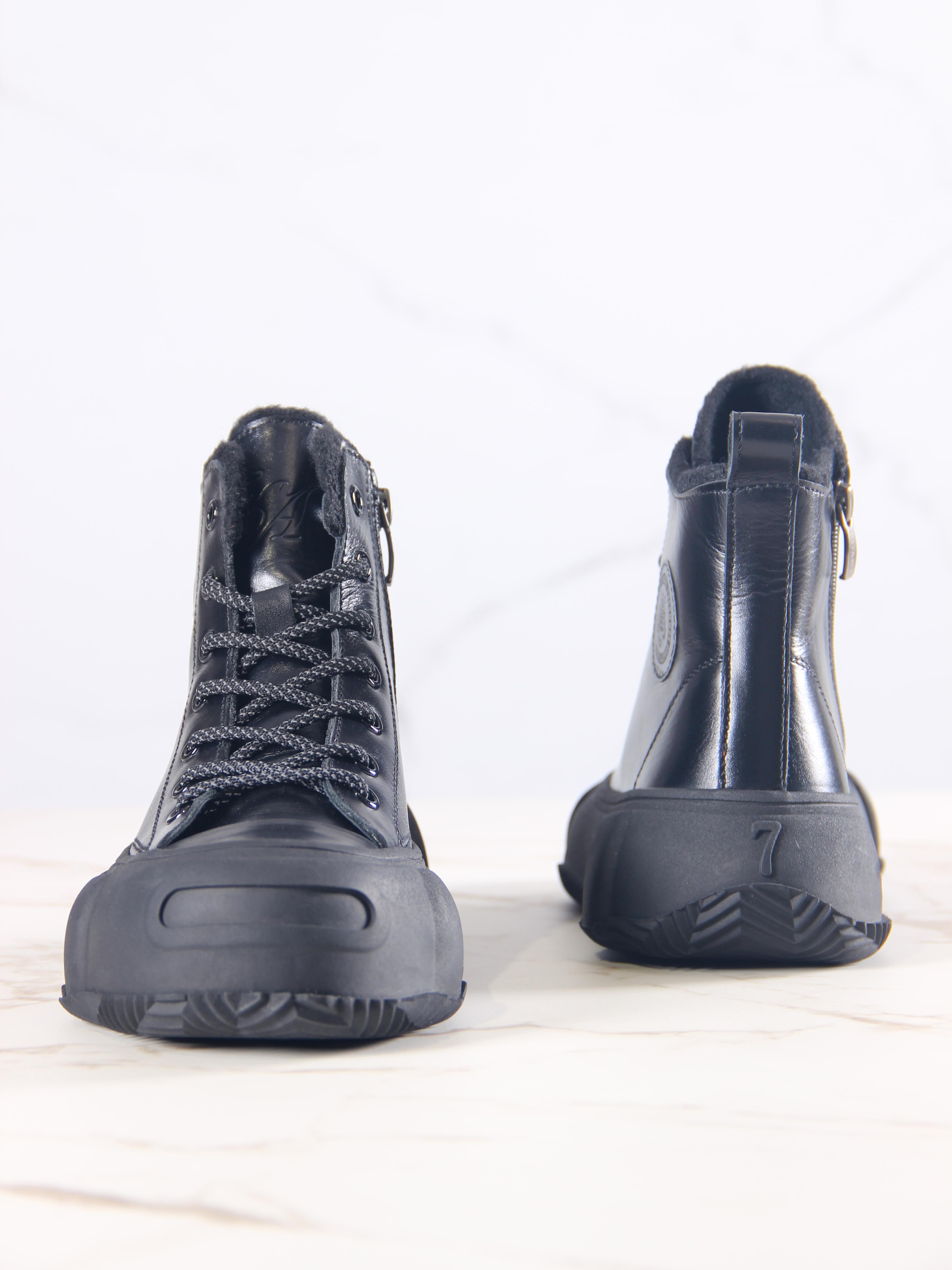 картинка Ботинки ED'ART 217.PODYUM151'bl. черный от интернет магазина