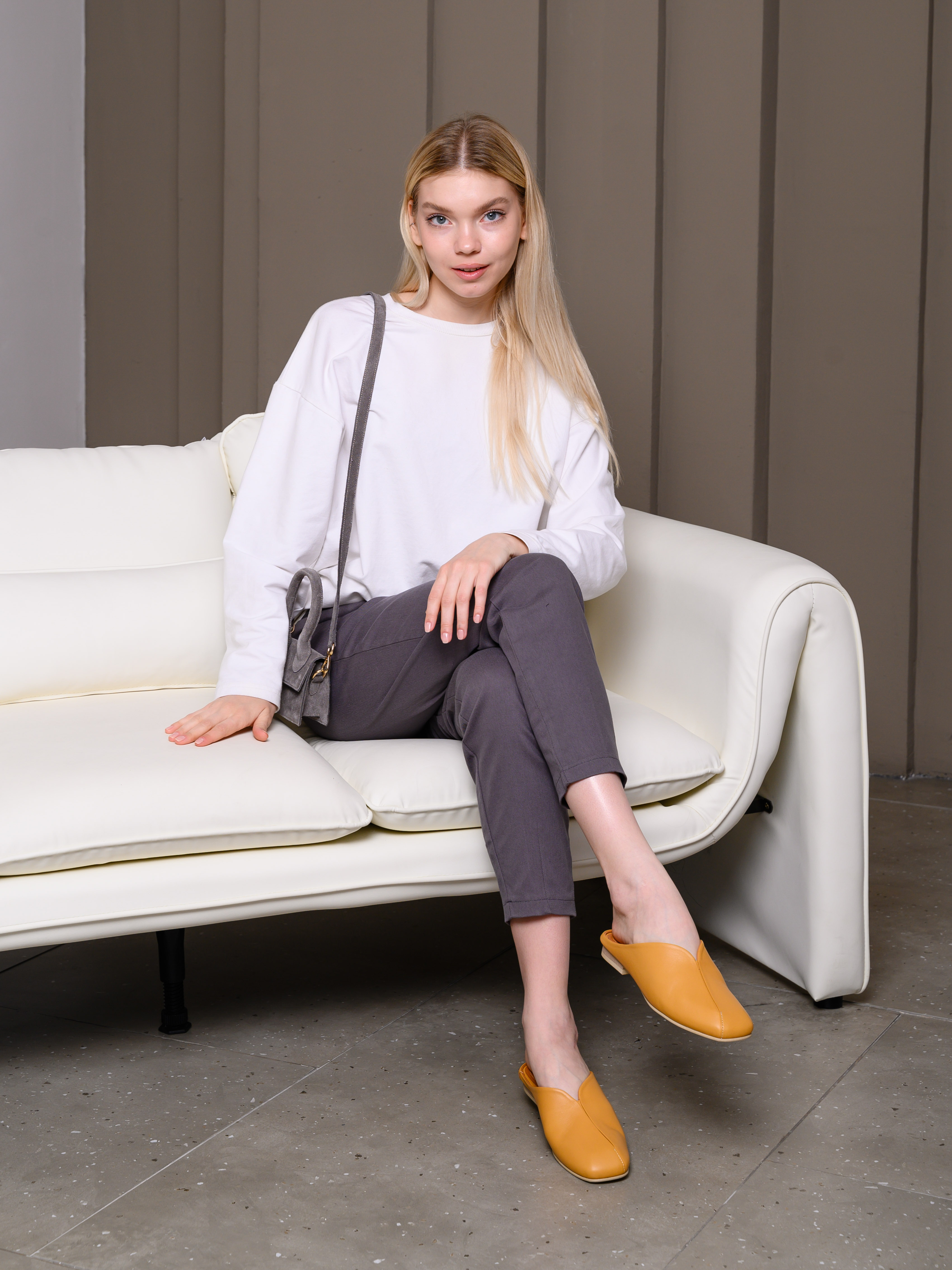 картинка Мюли ED'ART 1007.тунит205'be. Тыква лион от интернет магазина