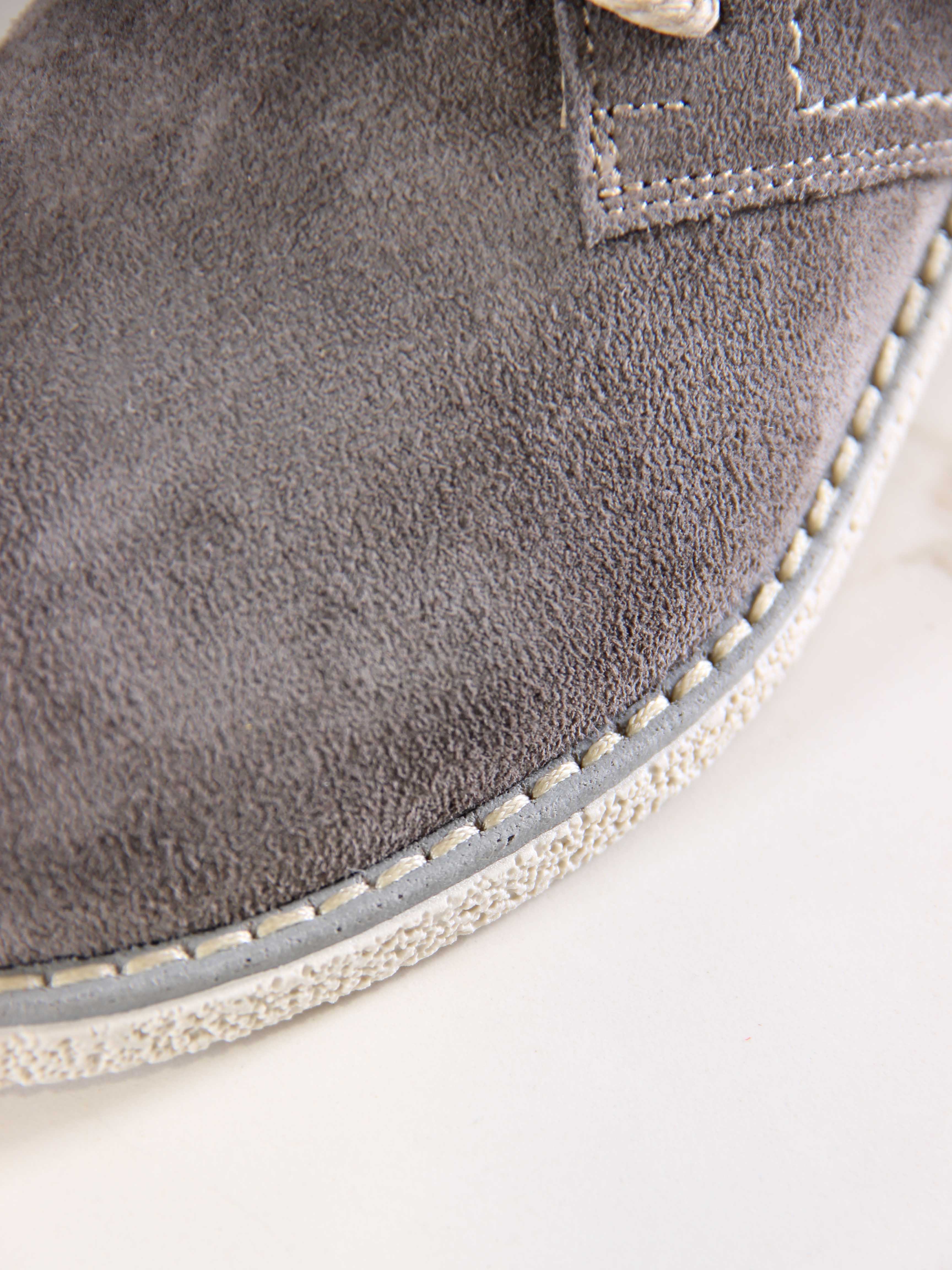 картинка Ботинки ED'ART 309.rose'gr.Серый замок замша от интернет магазина