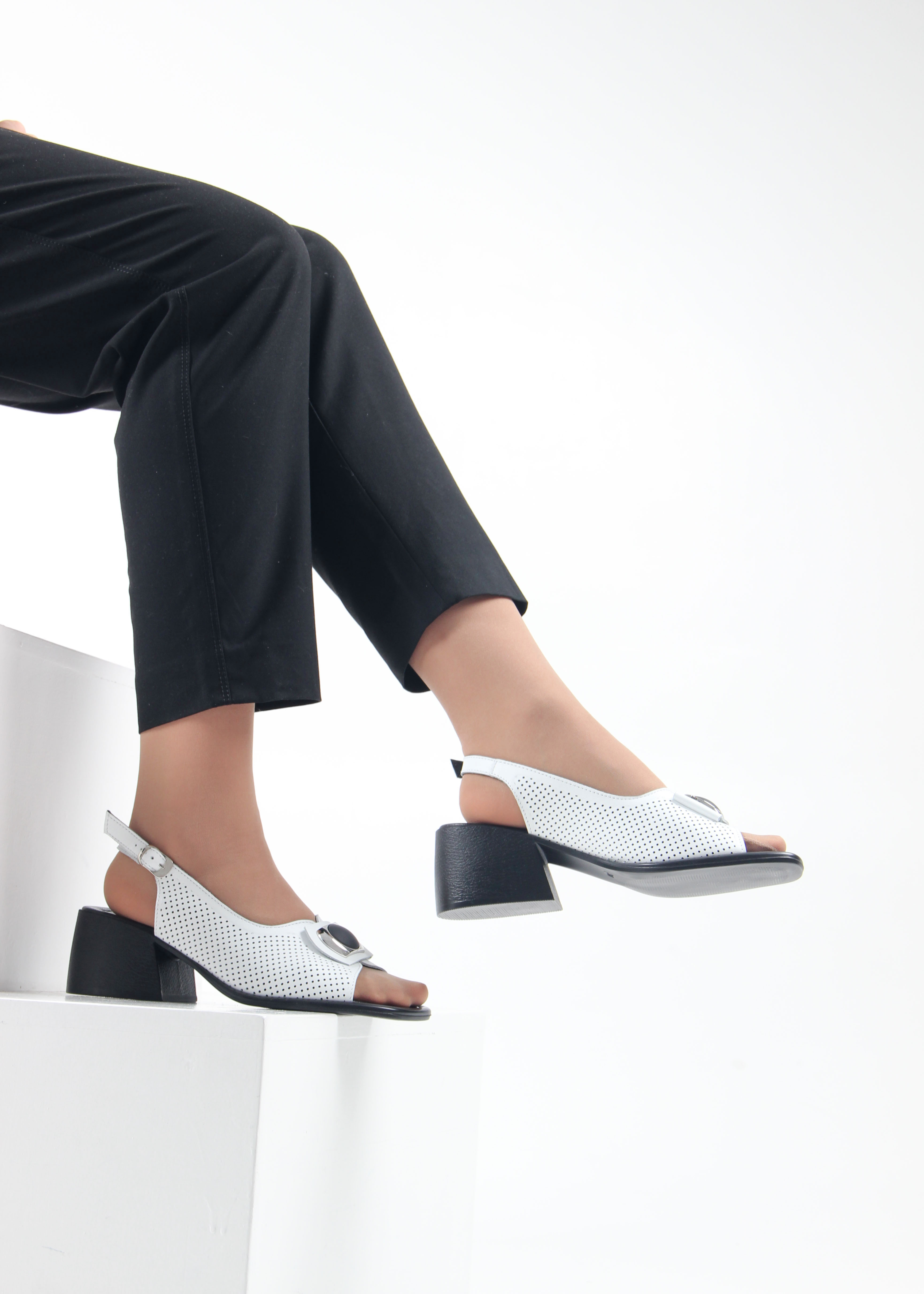 картинка Босоножки ED'ART 5030p.23663'bl. белый от интернет магазина