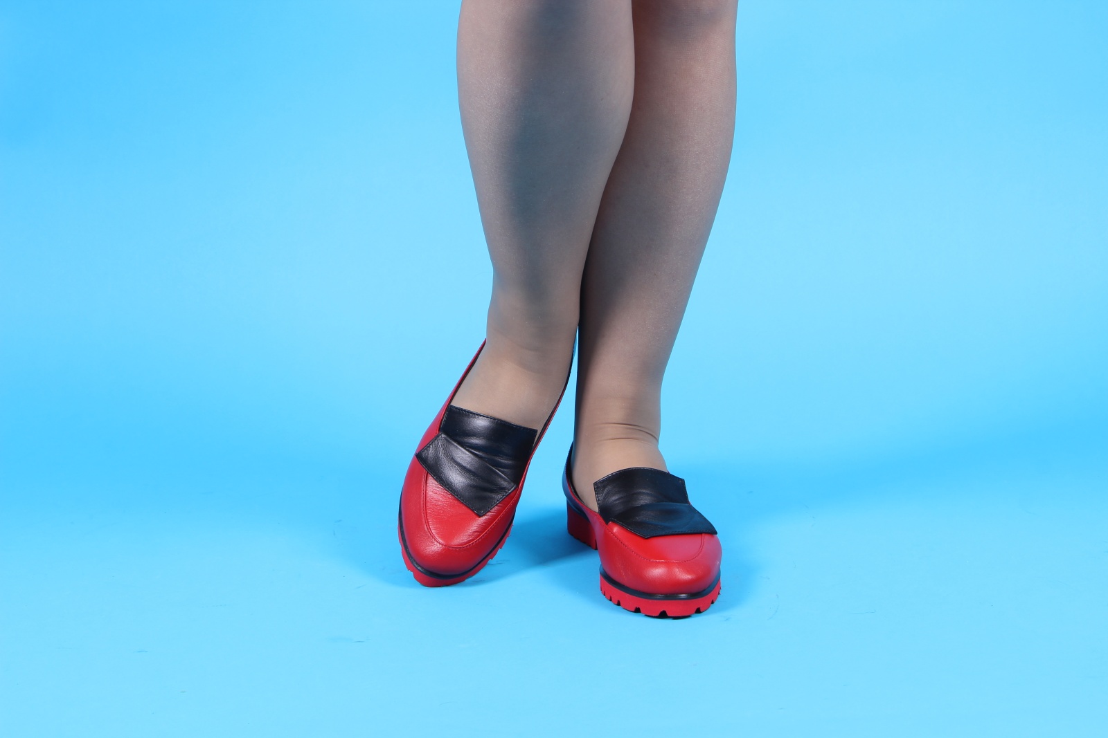 картинка Лоферы ED'ART 118.sigma'red.red от интернет магазина