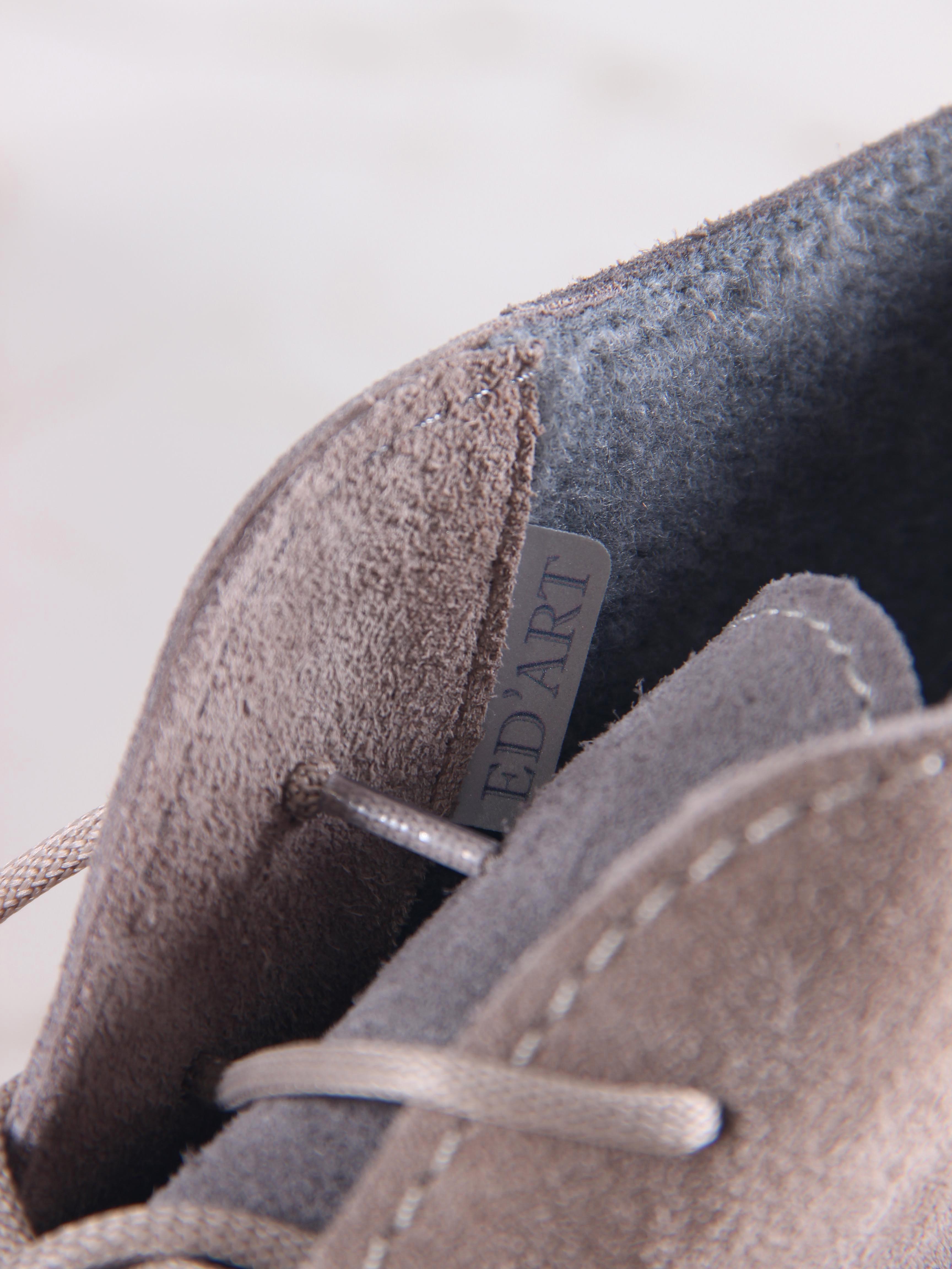 картинка Ботинки  ED'ART 305.927'be. ваниль серый  замша от интернет магазина