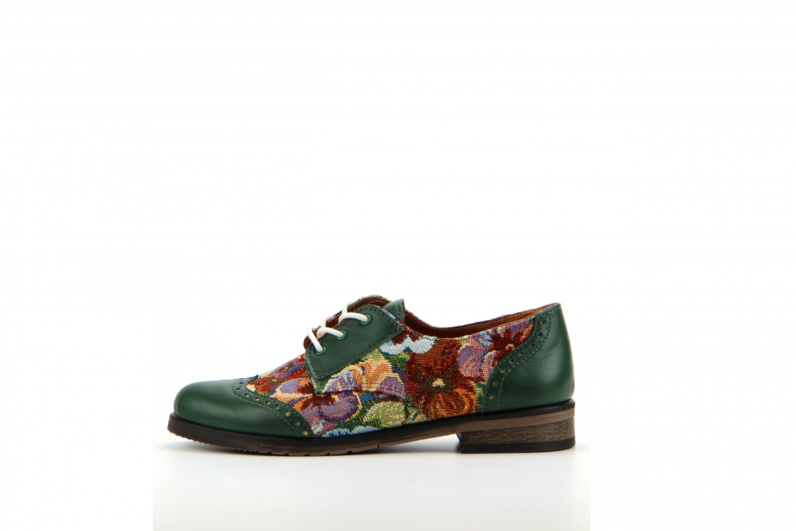 картинка Туфли полуботинки ED'ART 104.berta.green/gobelen3 от интернет магазина