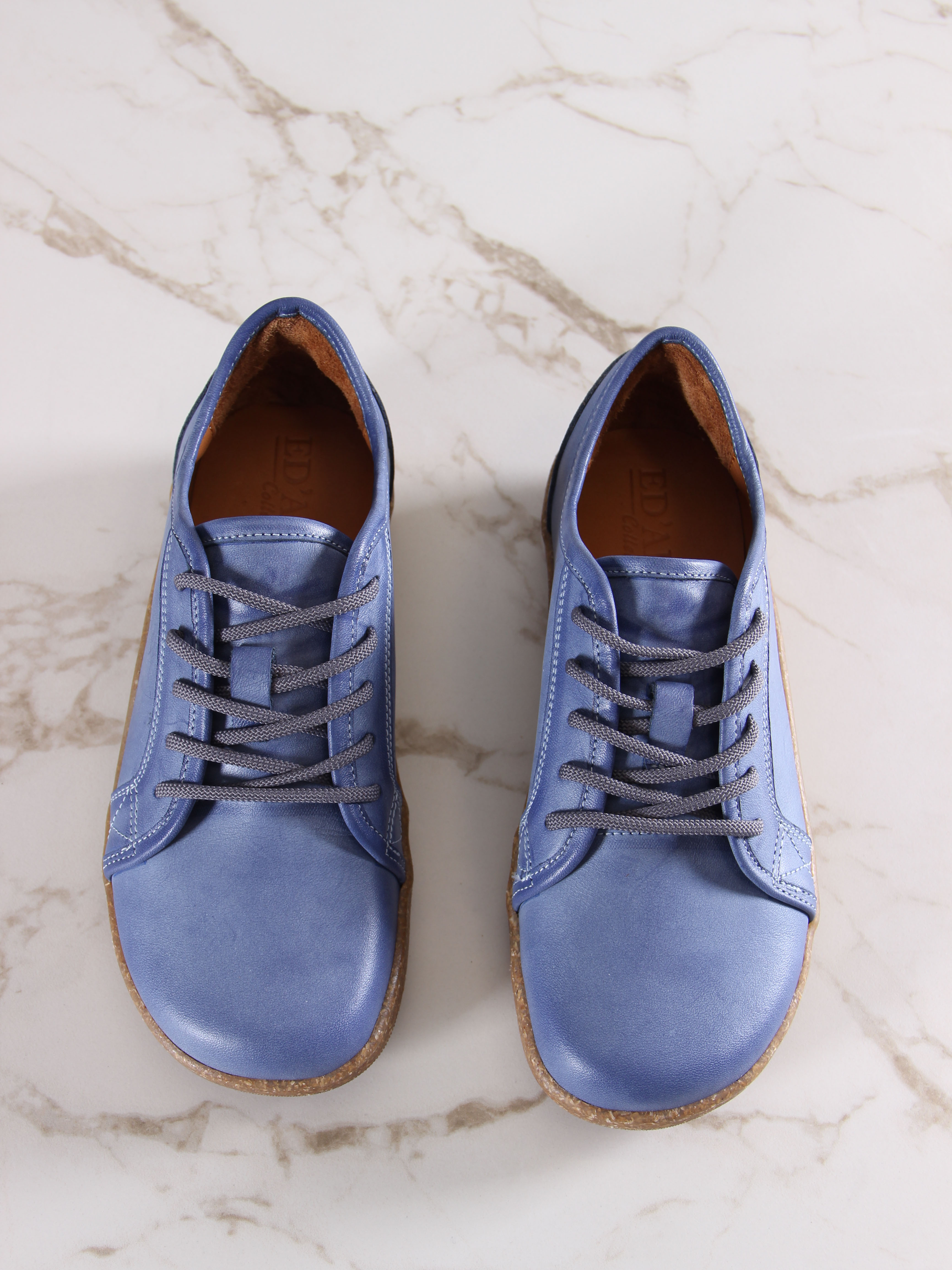 картинка Кеды ED'ART 182.2048'br. Вакса джинс от интернет магазина