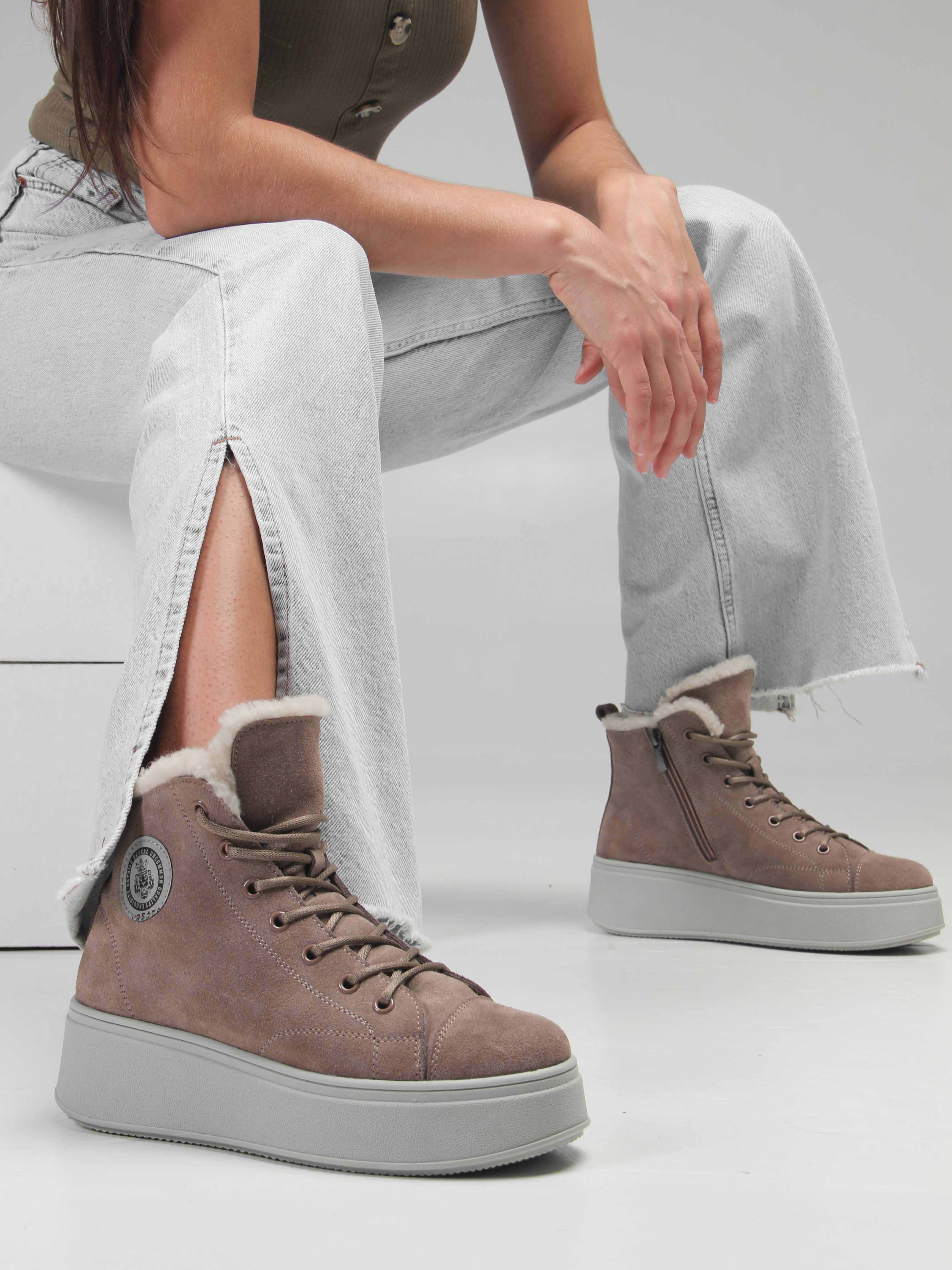 картинка Ботинки ED'ART 217.ALTA'gr. капучино замша от интернет магазина