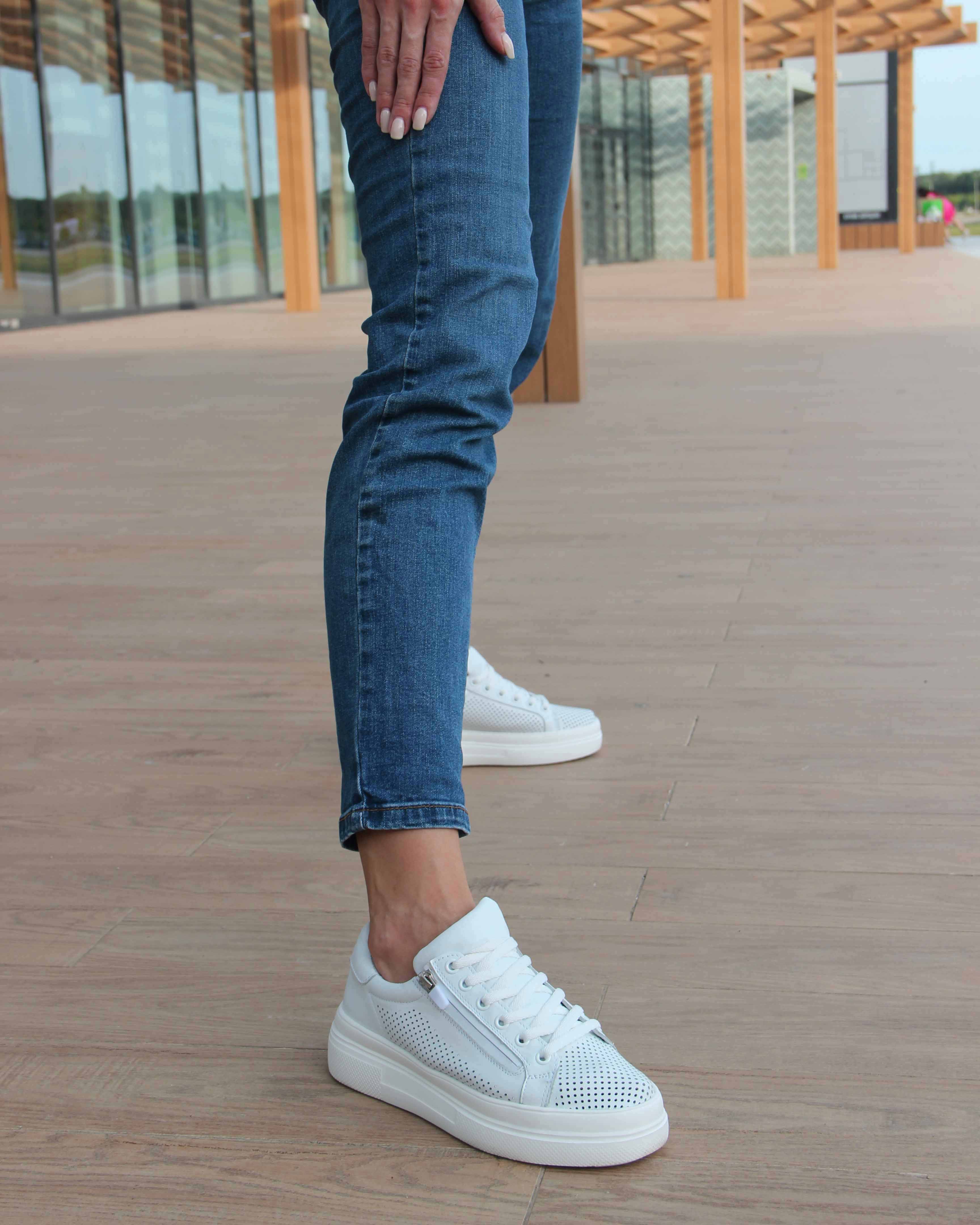 картинка Кеды ED'ART 166.P.PEPE'w. Белый от интернет магазина