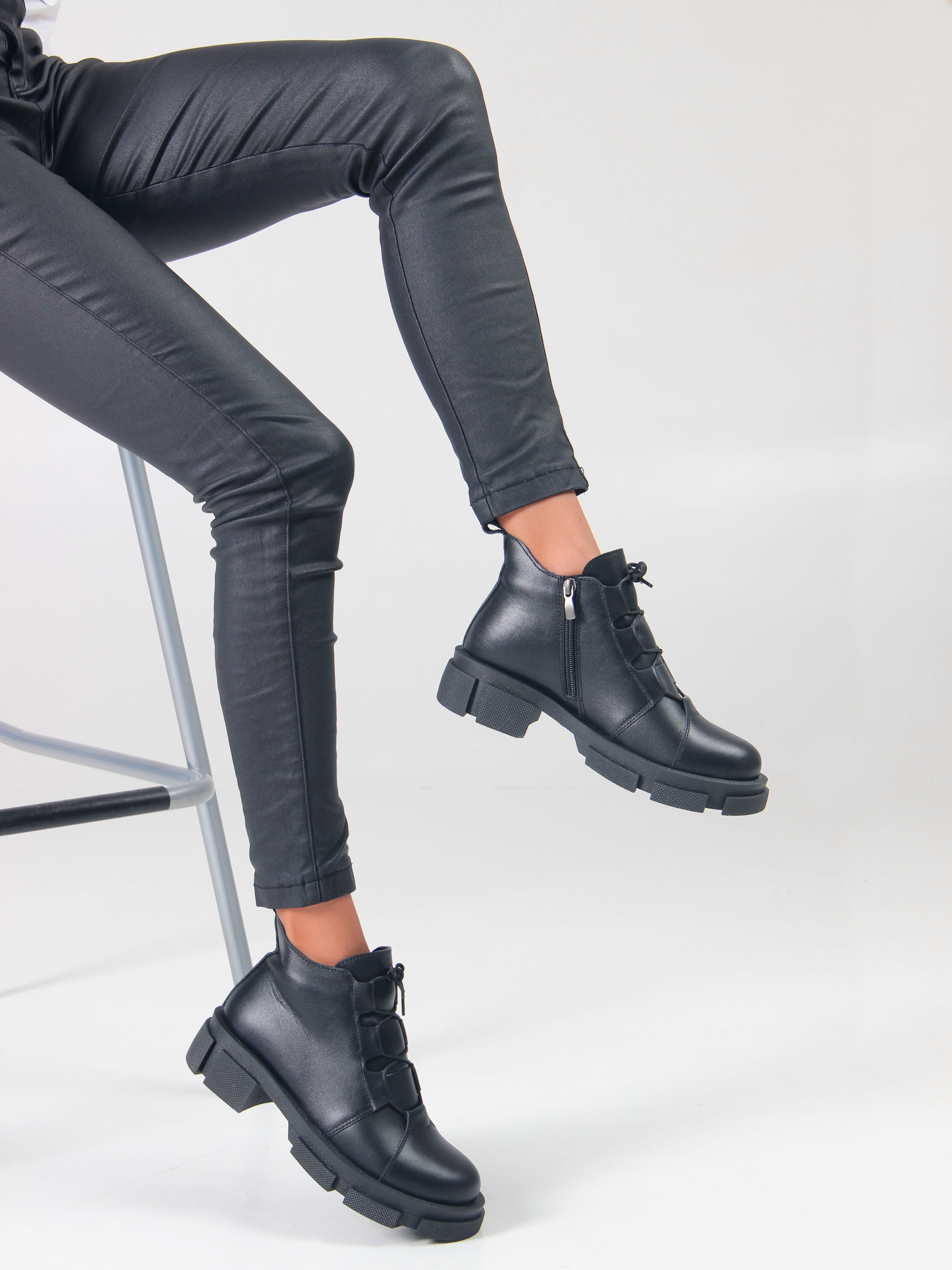 картинка Ботинки ED'ART 218.21074'bl. черный от интернет магазина