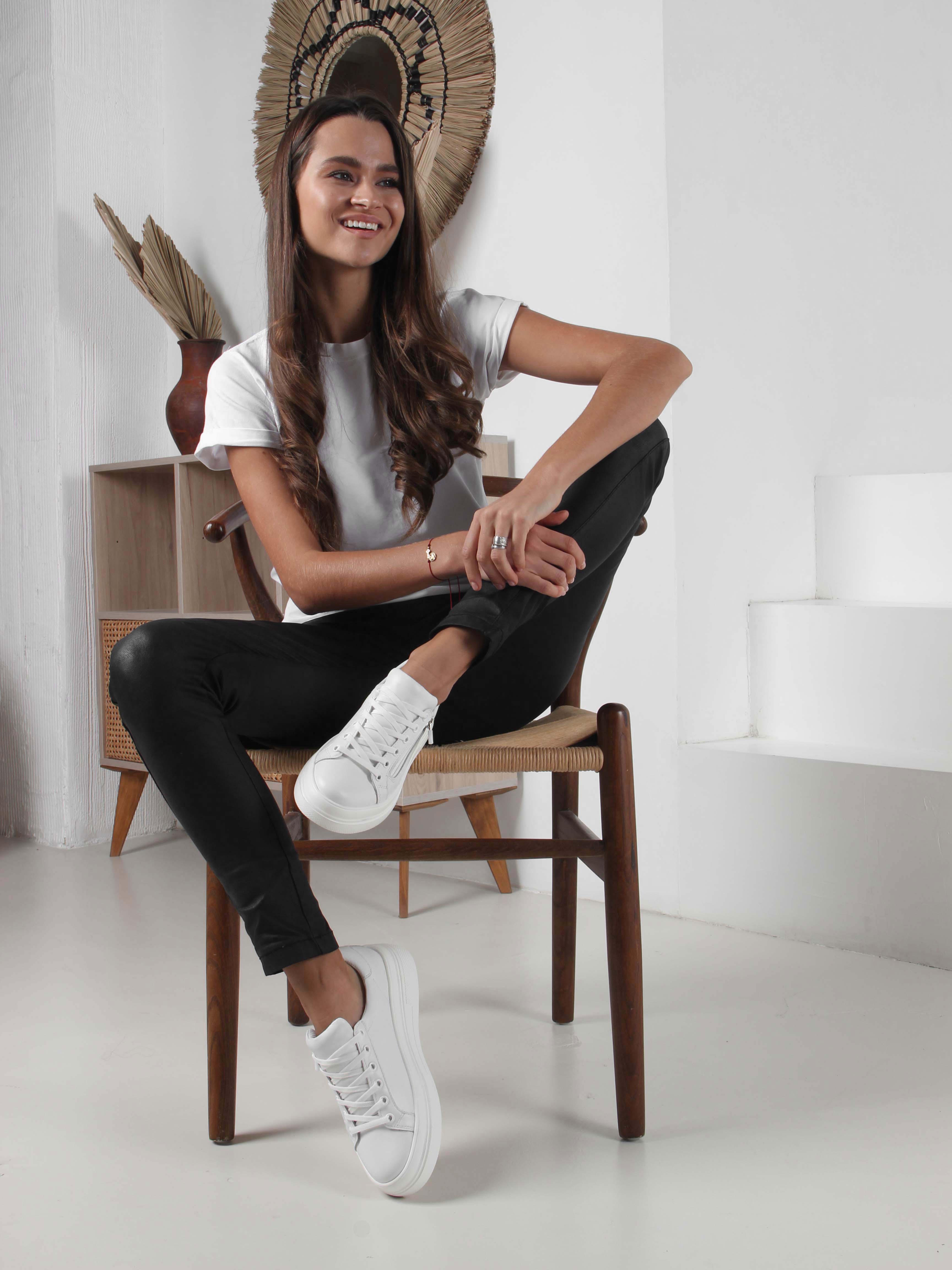 картинка Кеды ED'ART 166.PEPE'w. Белый от интернет магазина