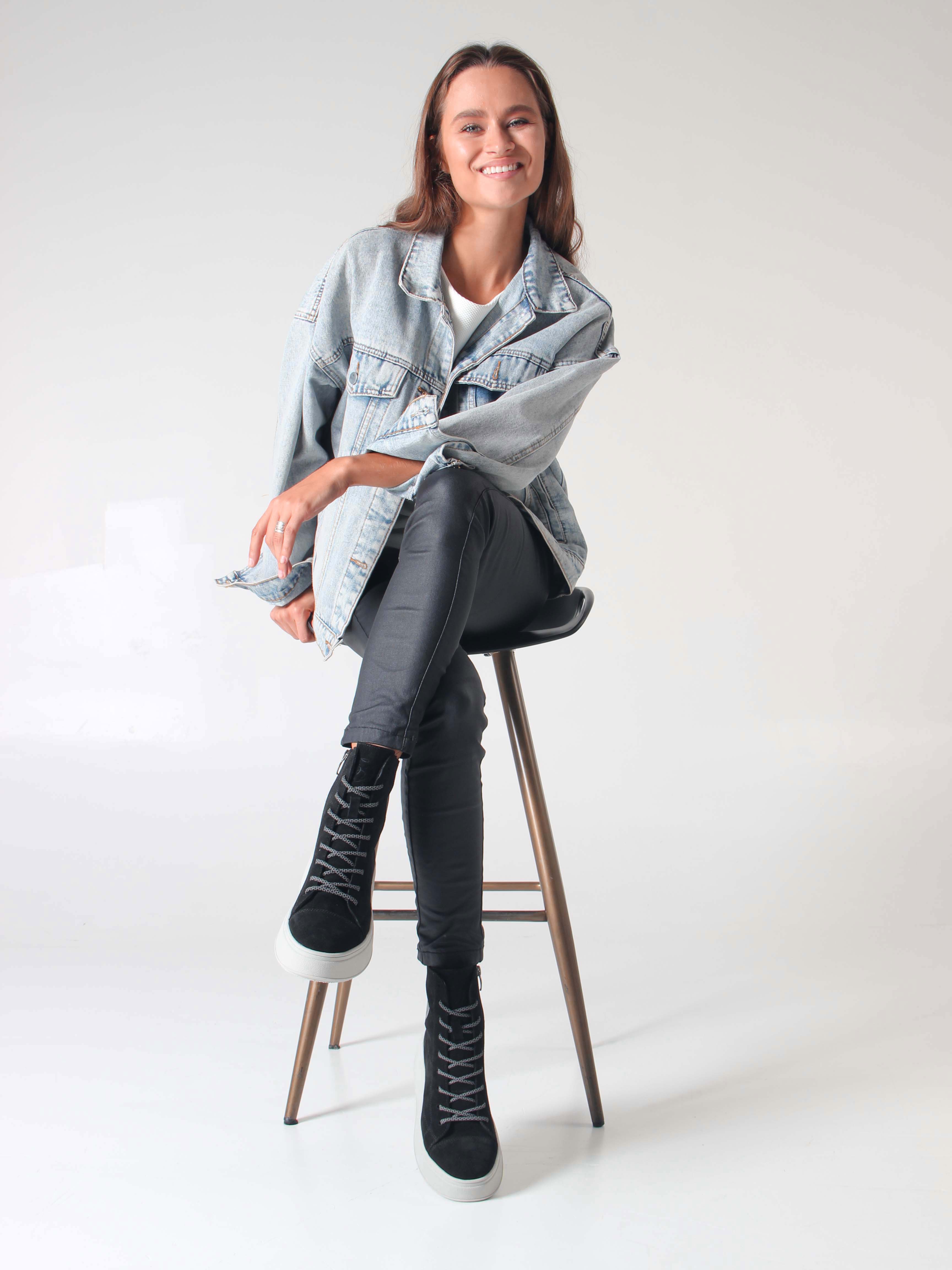 картинка Ботинки ED'ART 215.ALTA'gr. Черный замша от интернет магазина