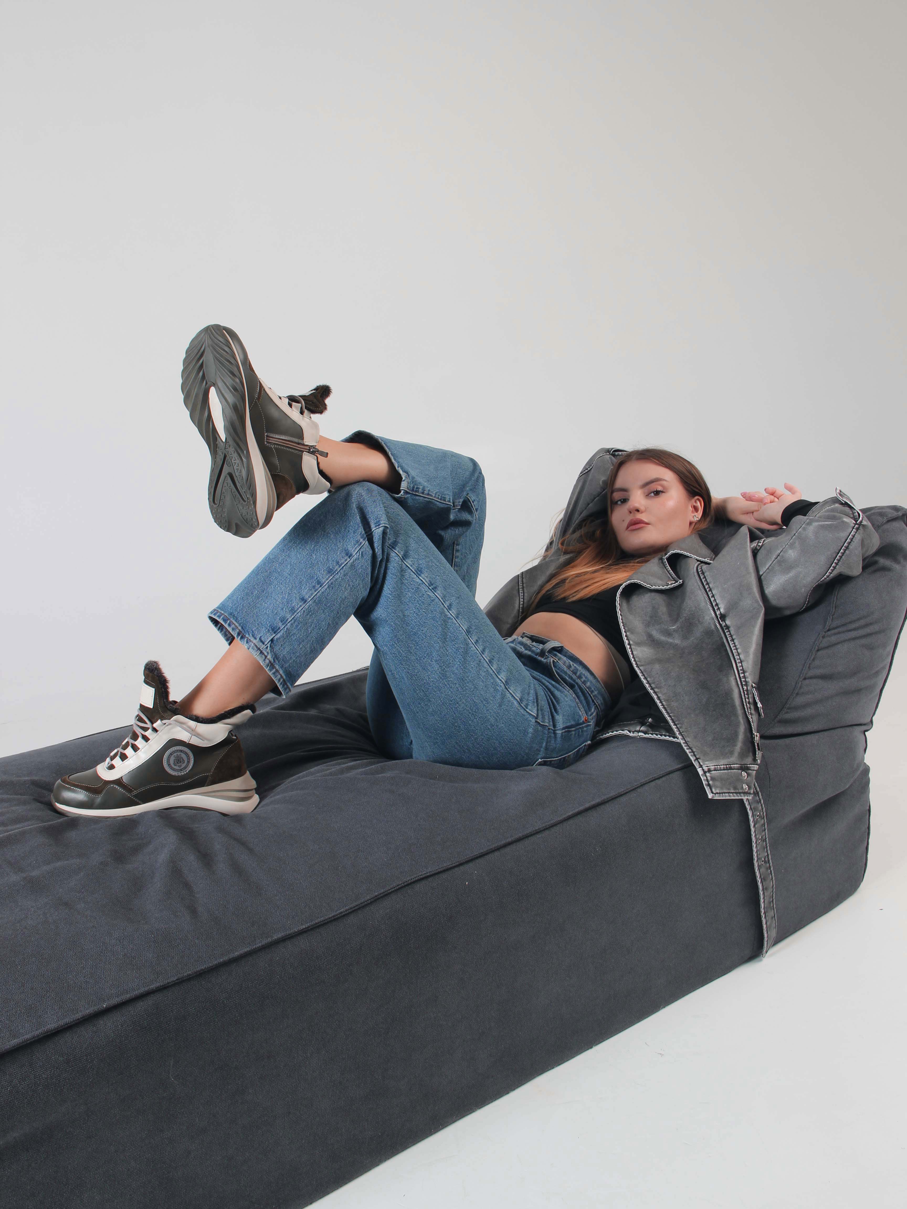 картинка Ботинки ED'ART 350.uno2'gr. хаки бежевый от интернет магазина