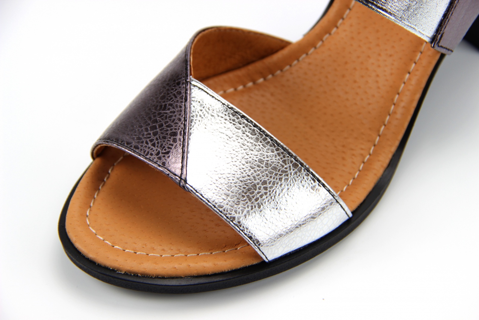 картинка Босоножки ED'ART 6004.624'bl.silver-nikel от интернет магазина