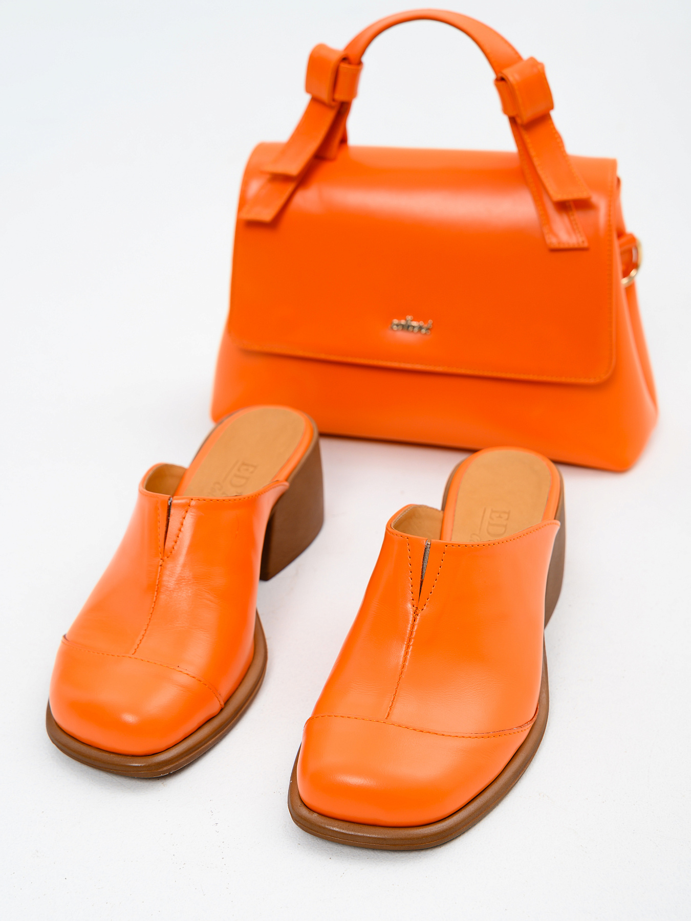 картинка Сумка-клатч ED'ART s06.Оранжевый от интернет магазина