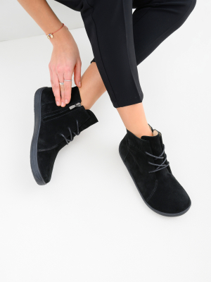 Ботинки босоногие натуральная замша