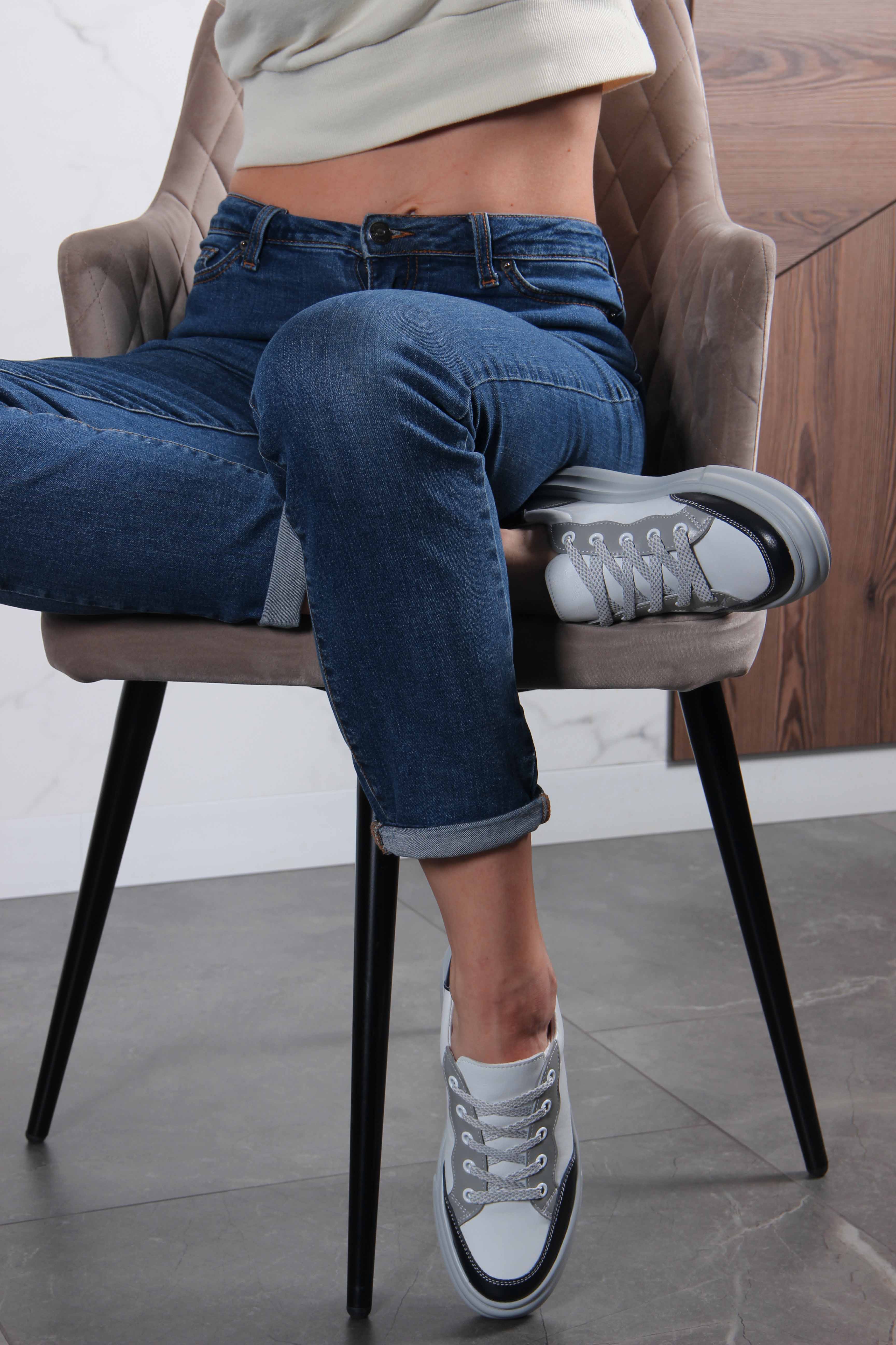 картинка Кеды ED'ART 148.lusi22'gr.белый-серый от интернет магазина