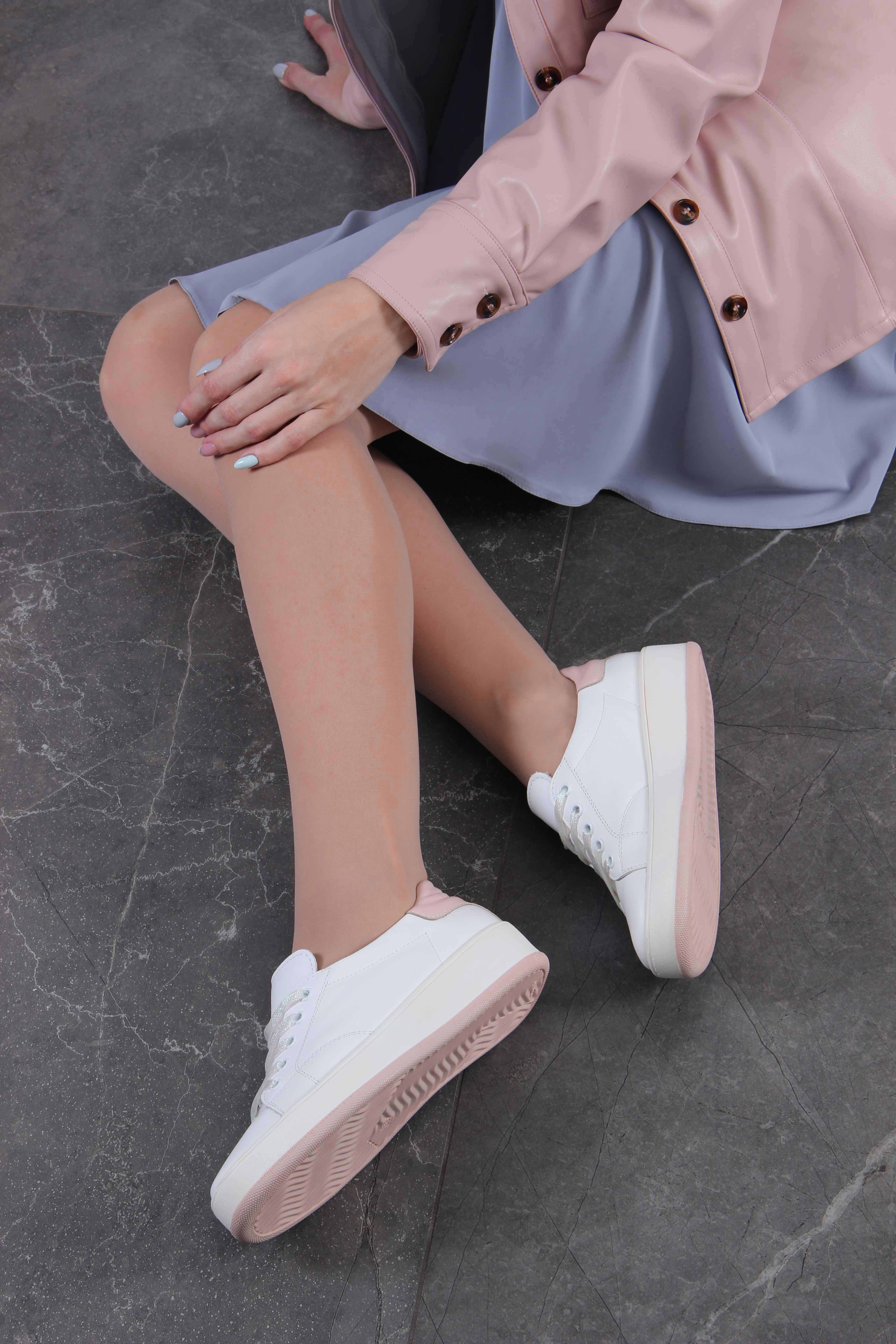 картинка Кеды ED'ART 131.143.Белый-розовый от интернет магазина