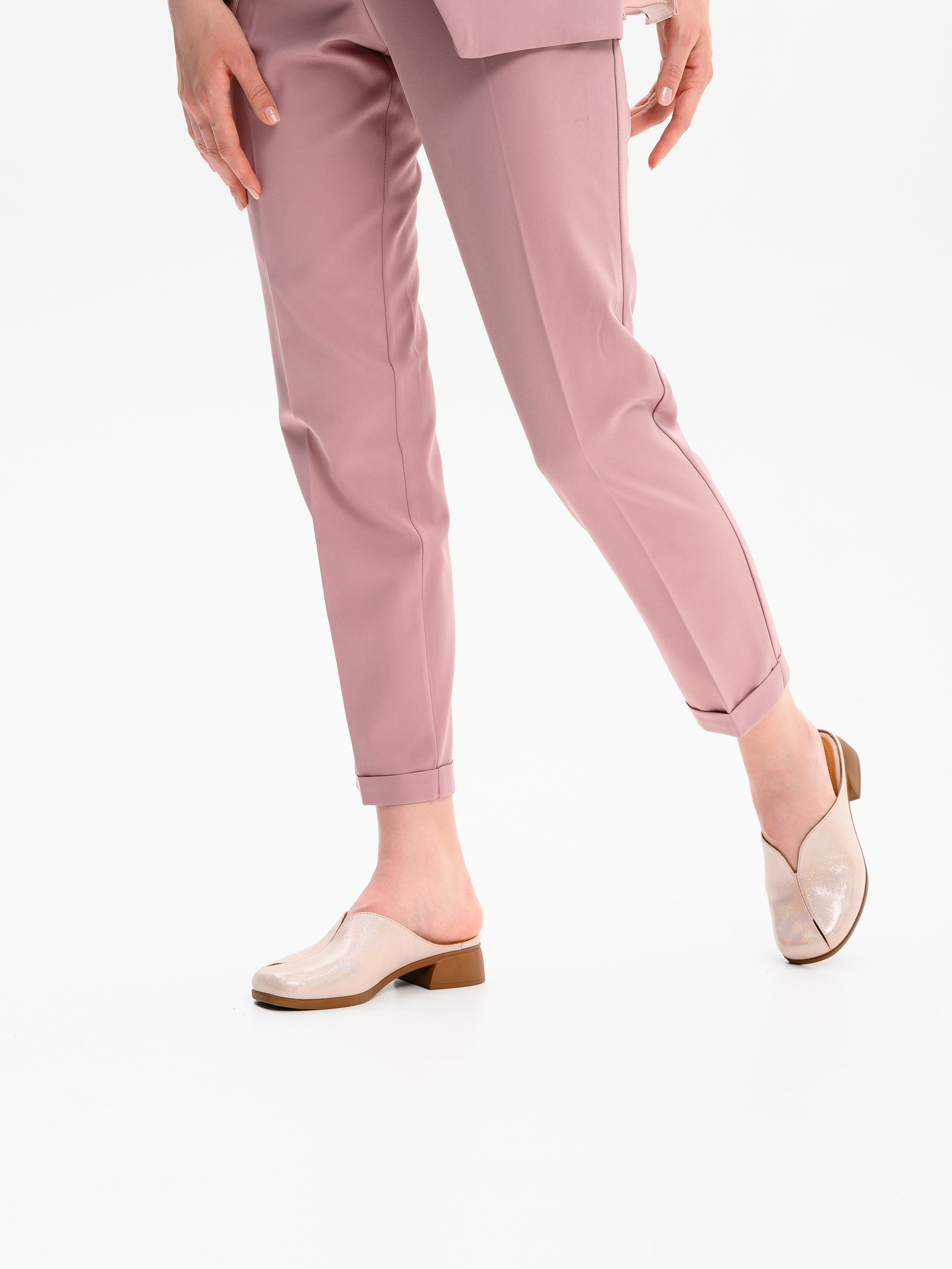 картинка Сабо ED'ART 3200.25294'br. Розовый ибица+коричневый от интернет магазина