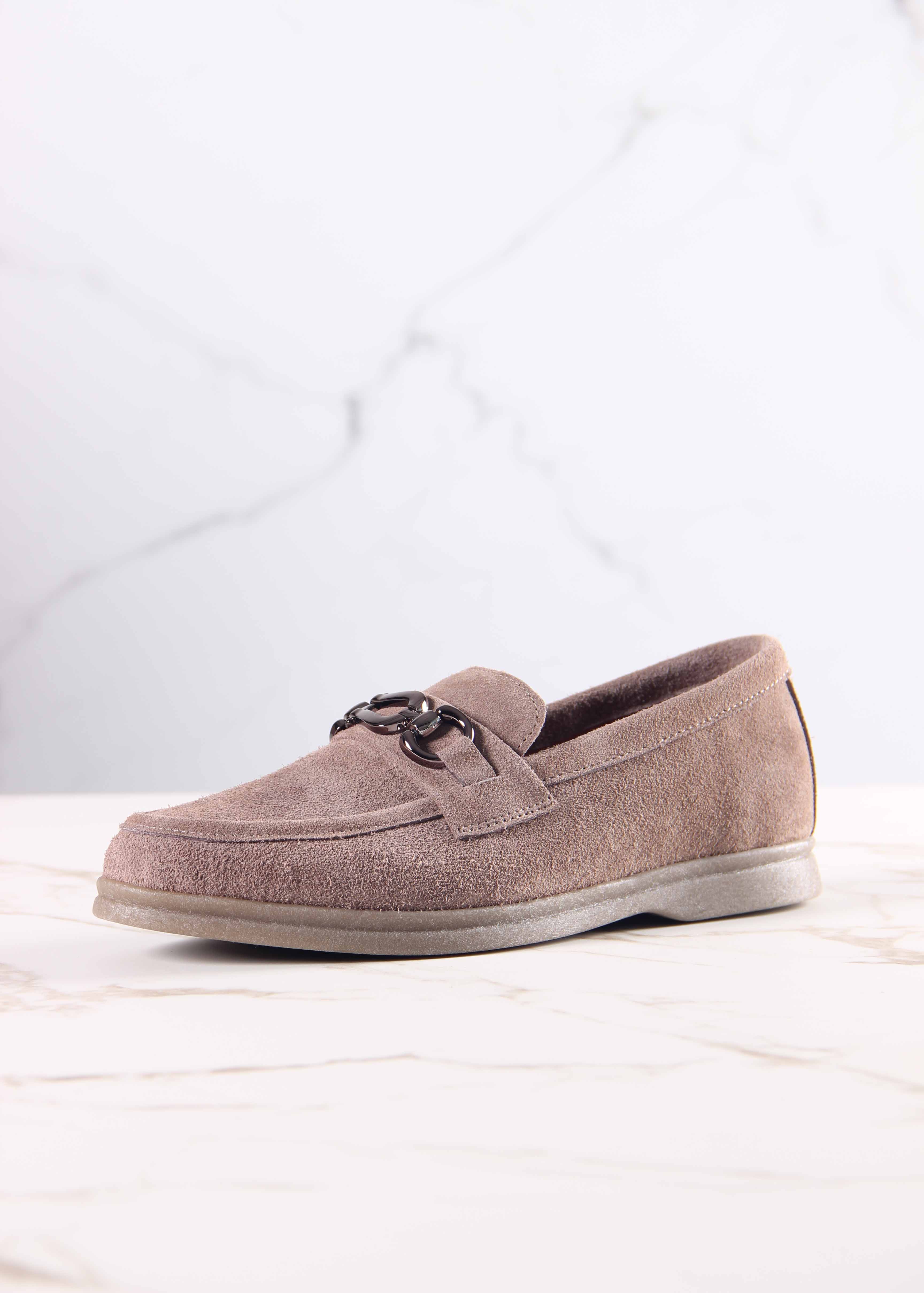 картинка Лоферы туфли ED'ART 172.2614'be. капучино замша от интернет магазина