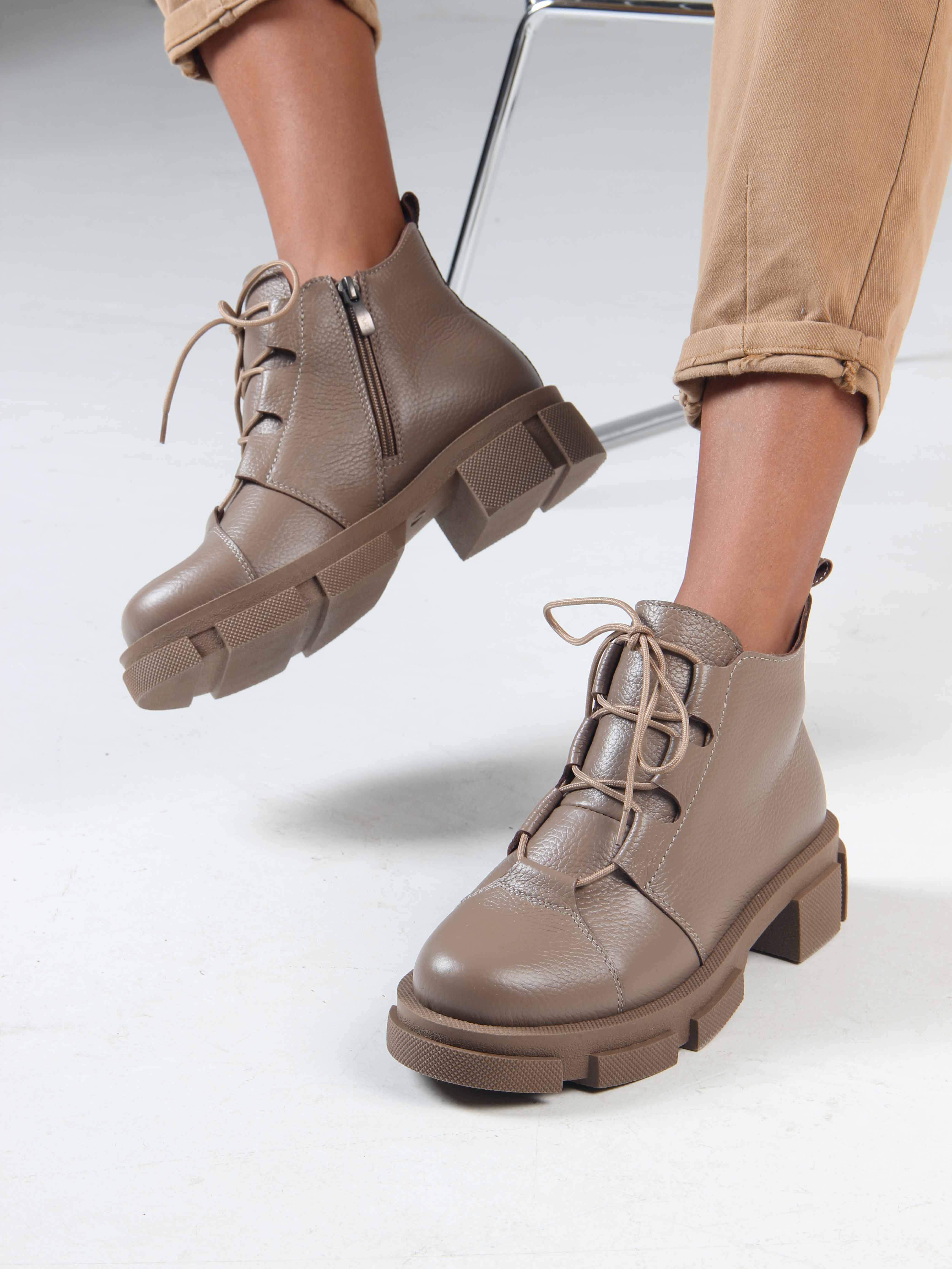 картинка Ботинки ED'ART 218.21074'be. cocoa  flotter от интернет магазина