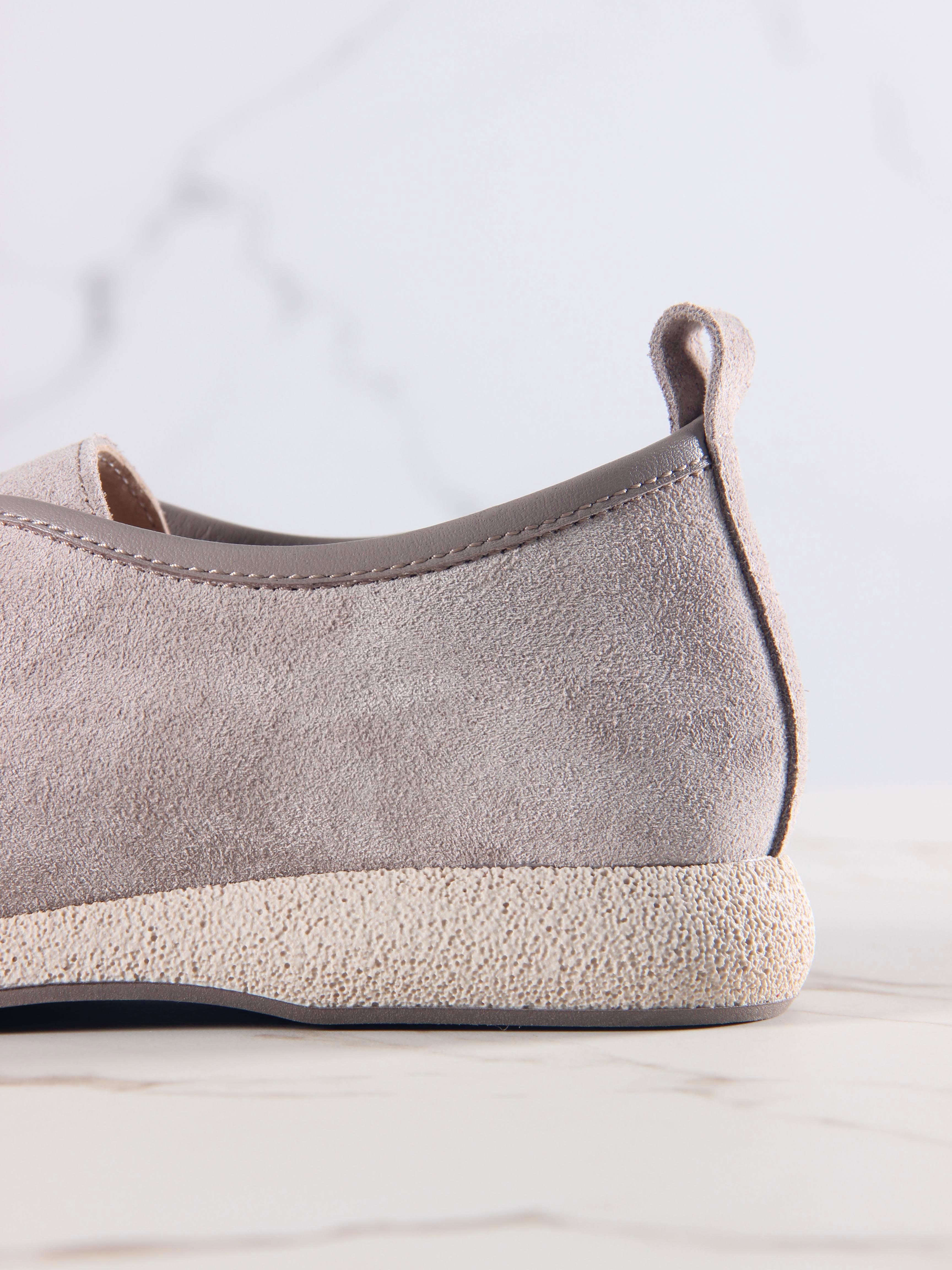 картинка Мокасины ED'ART 191.1607'be. каменный замша от интернет магазина