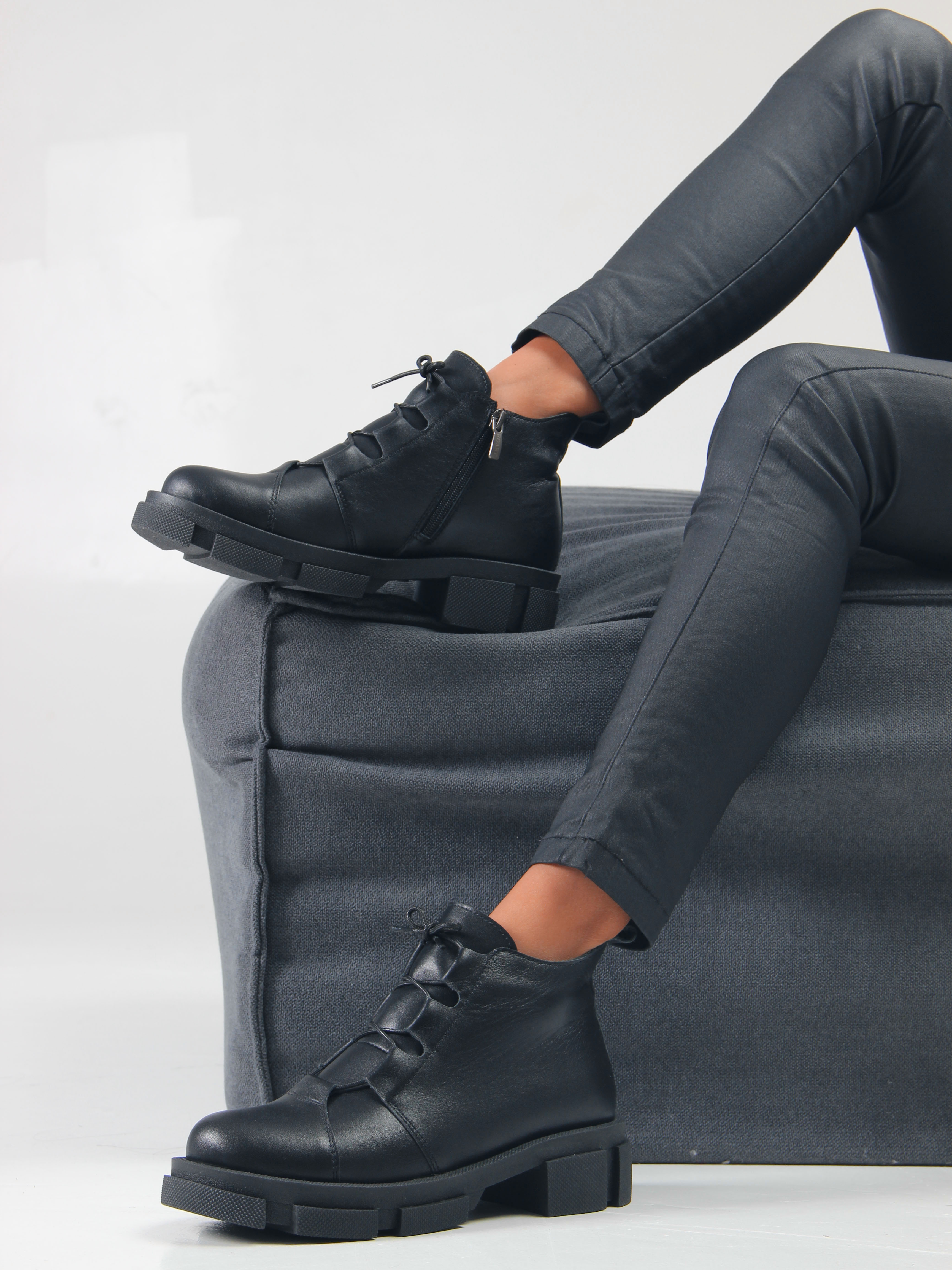 картинка Ботинки ED'ART 218.21074'bl. черный от интернет магазина