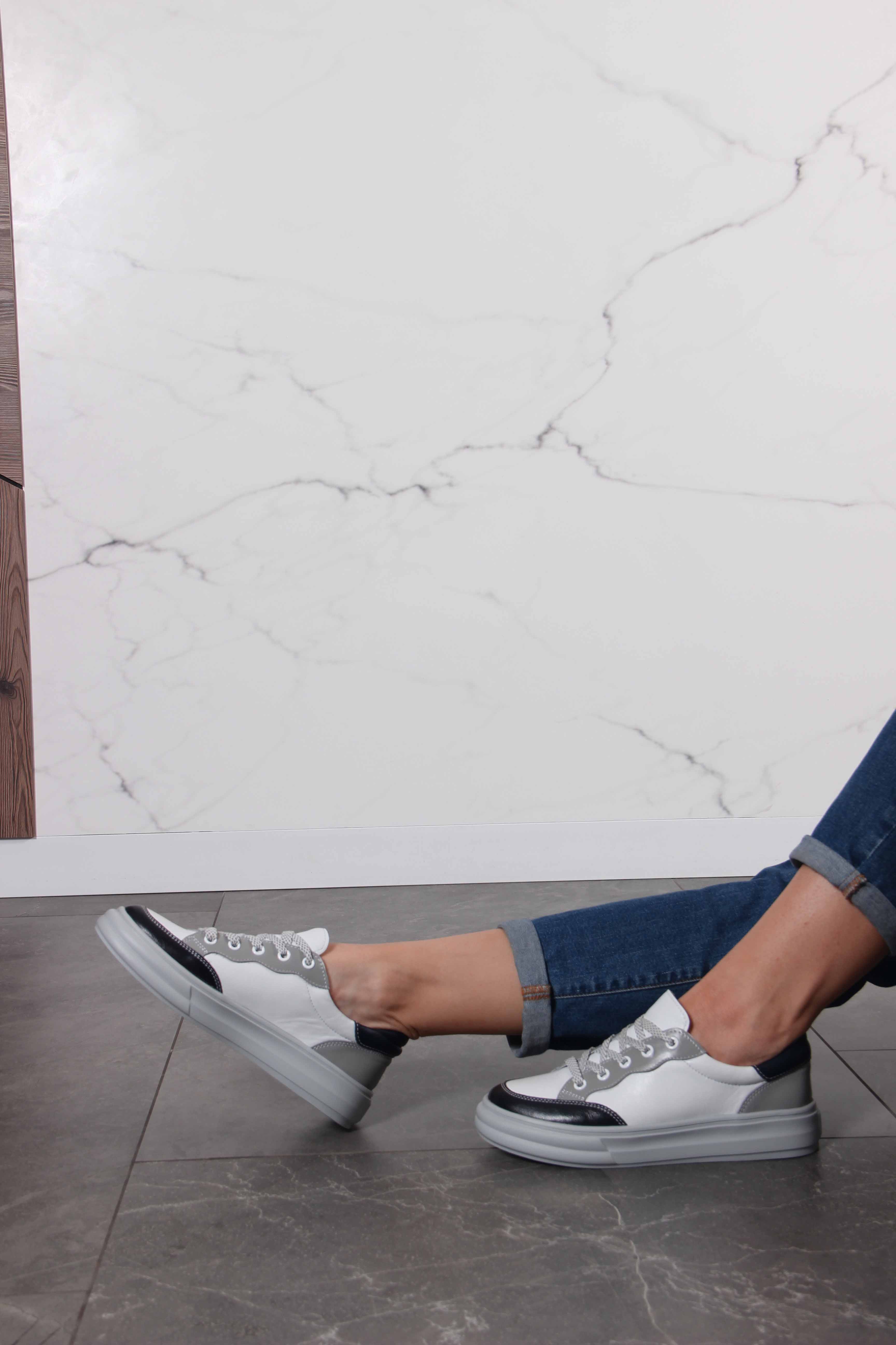 картинка Кеды ED'ART 148.lusi22'gr.белый-серый от интернет магазина