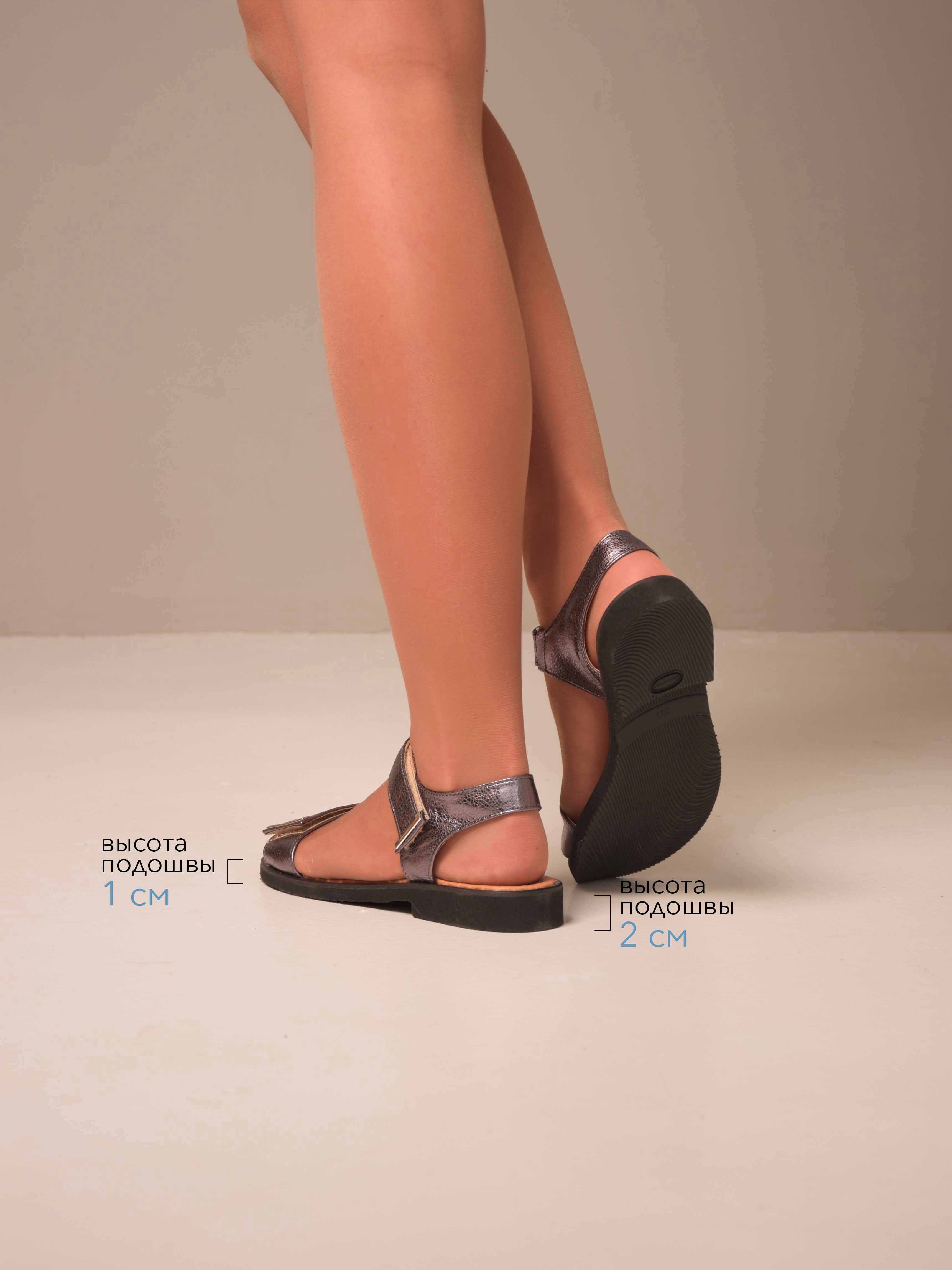 картинка Босоножки ED'ART 2020.110'bl. nikel R от интернет магазина