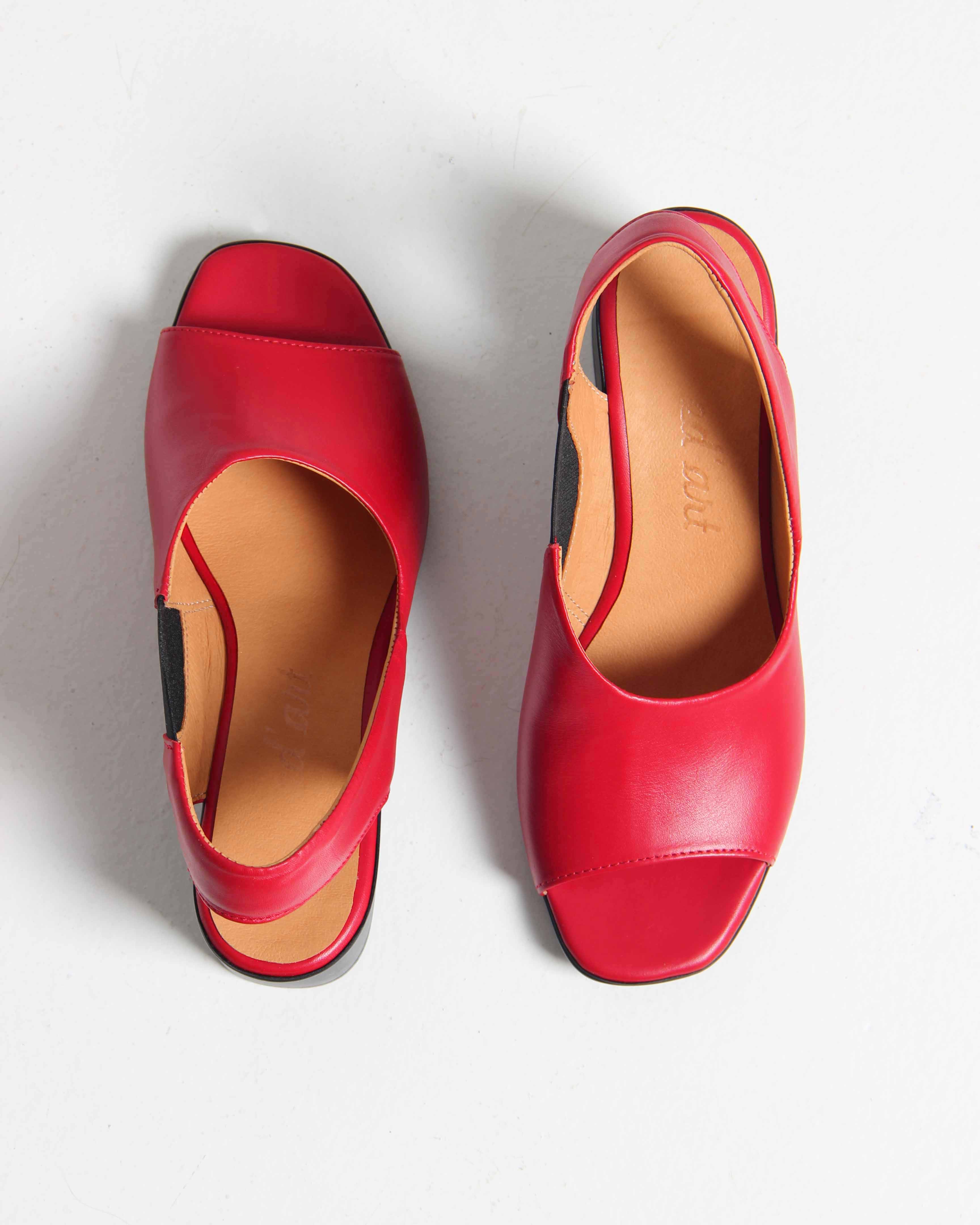 картинка Босоножки ED'ART 6011.22251'bl. Красный от интернет магазина