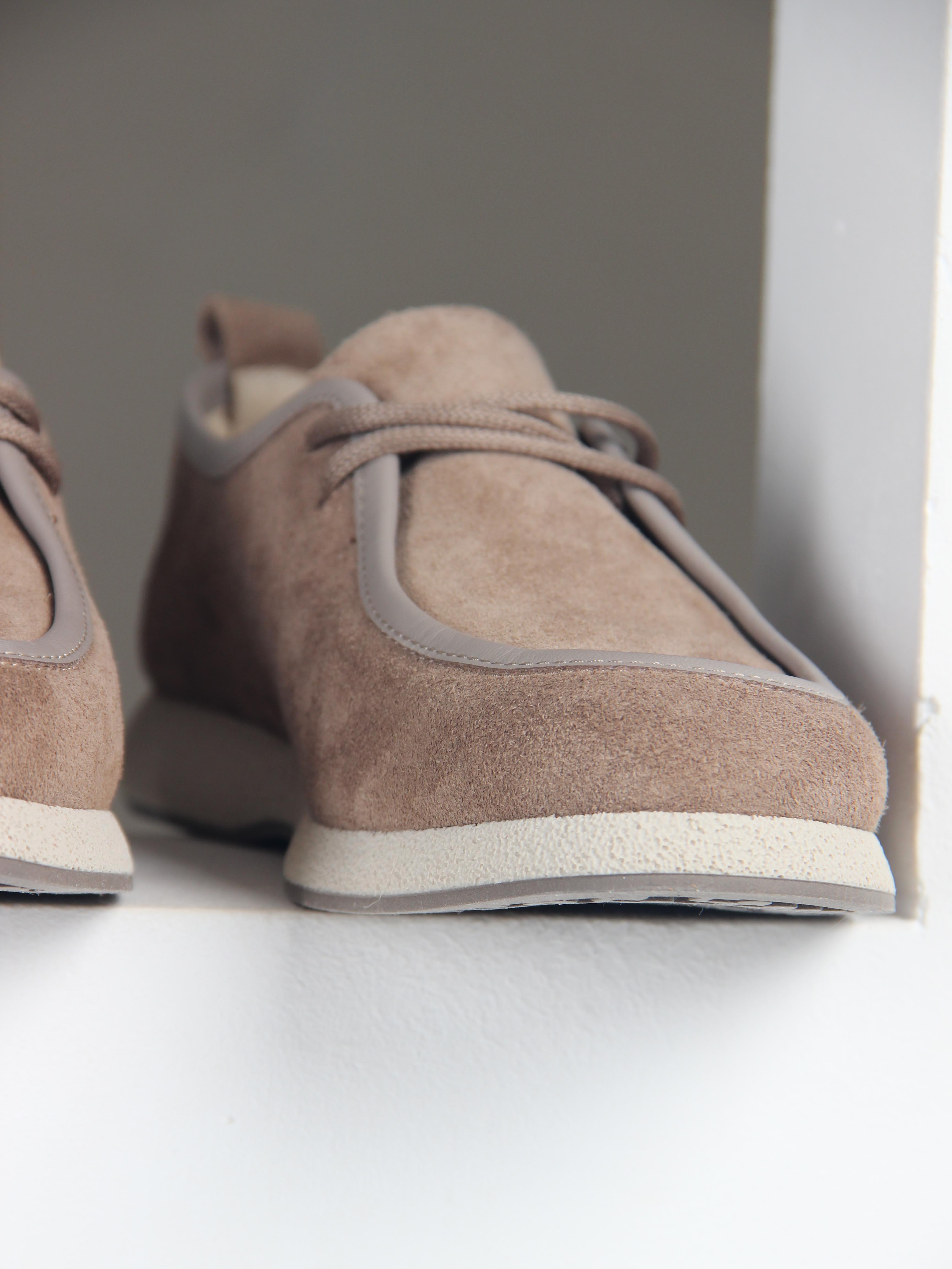 картинка Мокасины ED'ART 191.1607'be. коричневый капучино замша от интернет магазина