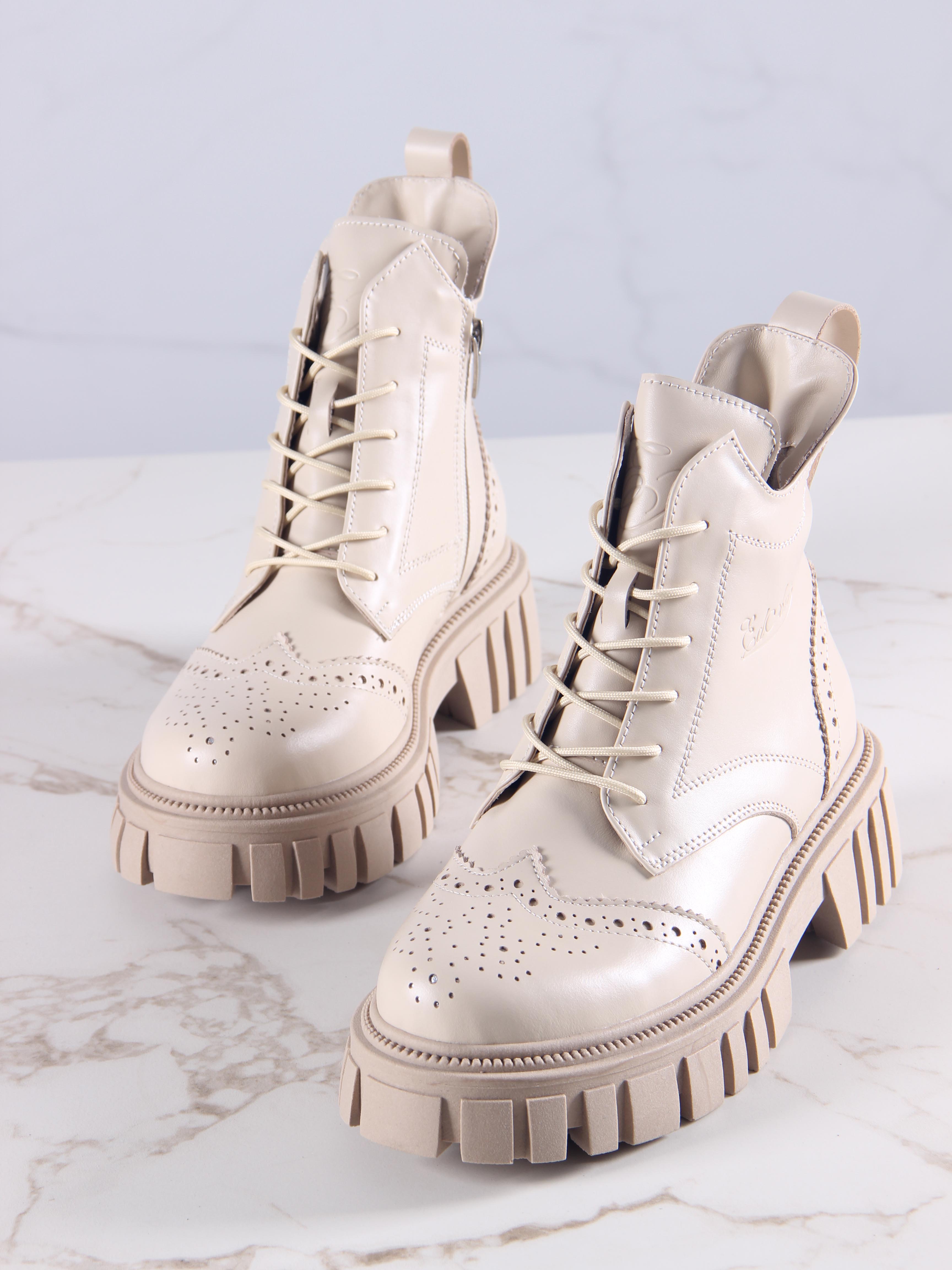 картинка Ботинки ED'ART 338.21153'be. beige от интернет магазина