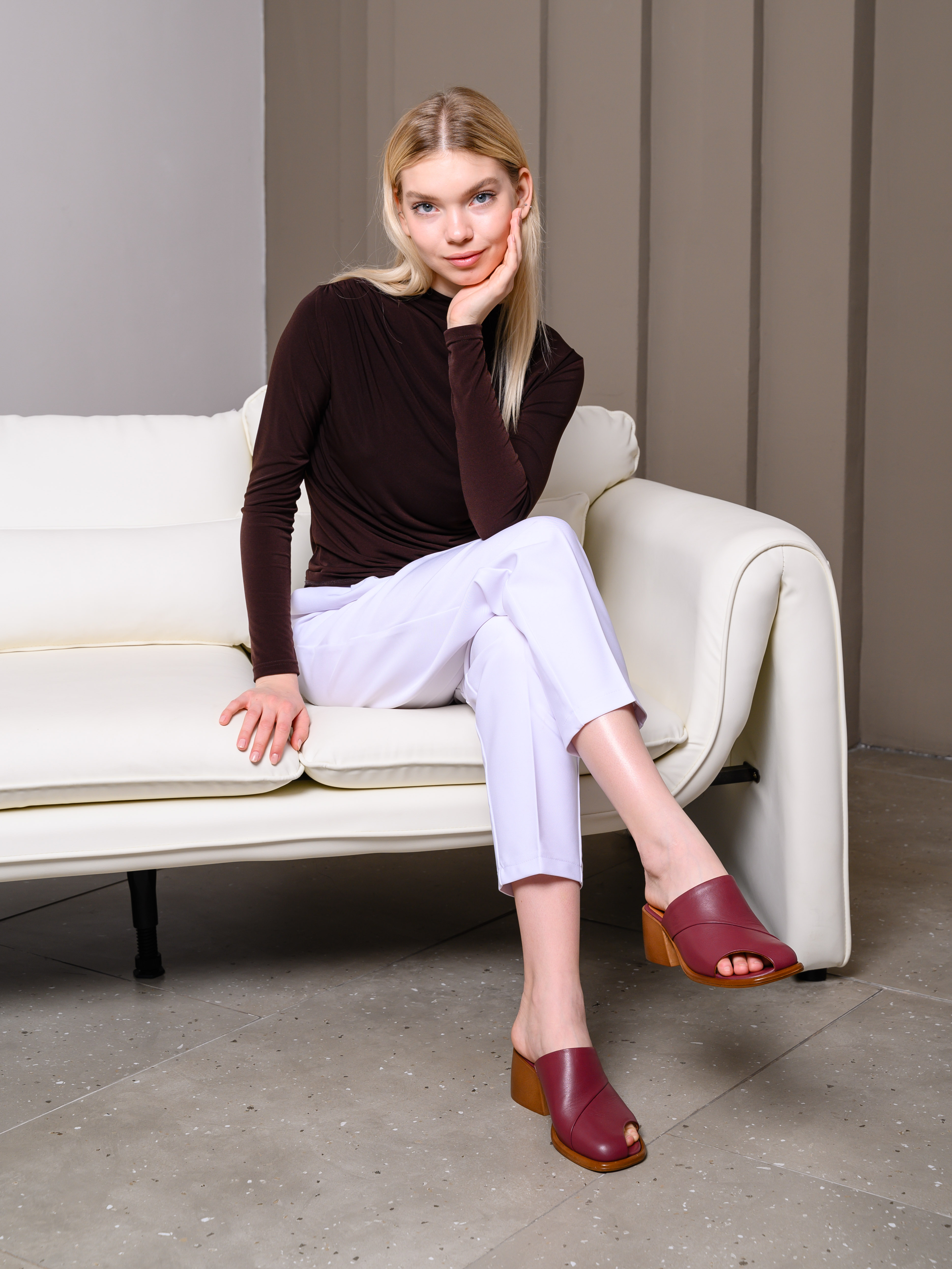 картинка Сабо ED'ART 5300.23663'be. Гнилая вишня от интернет магазина