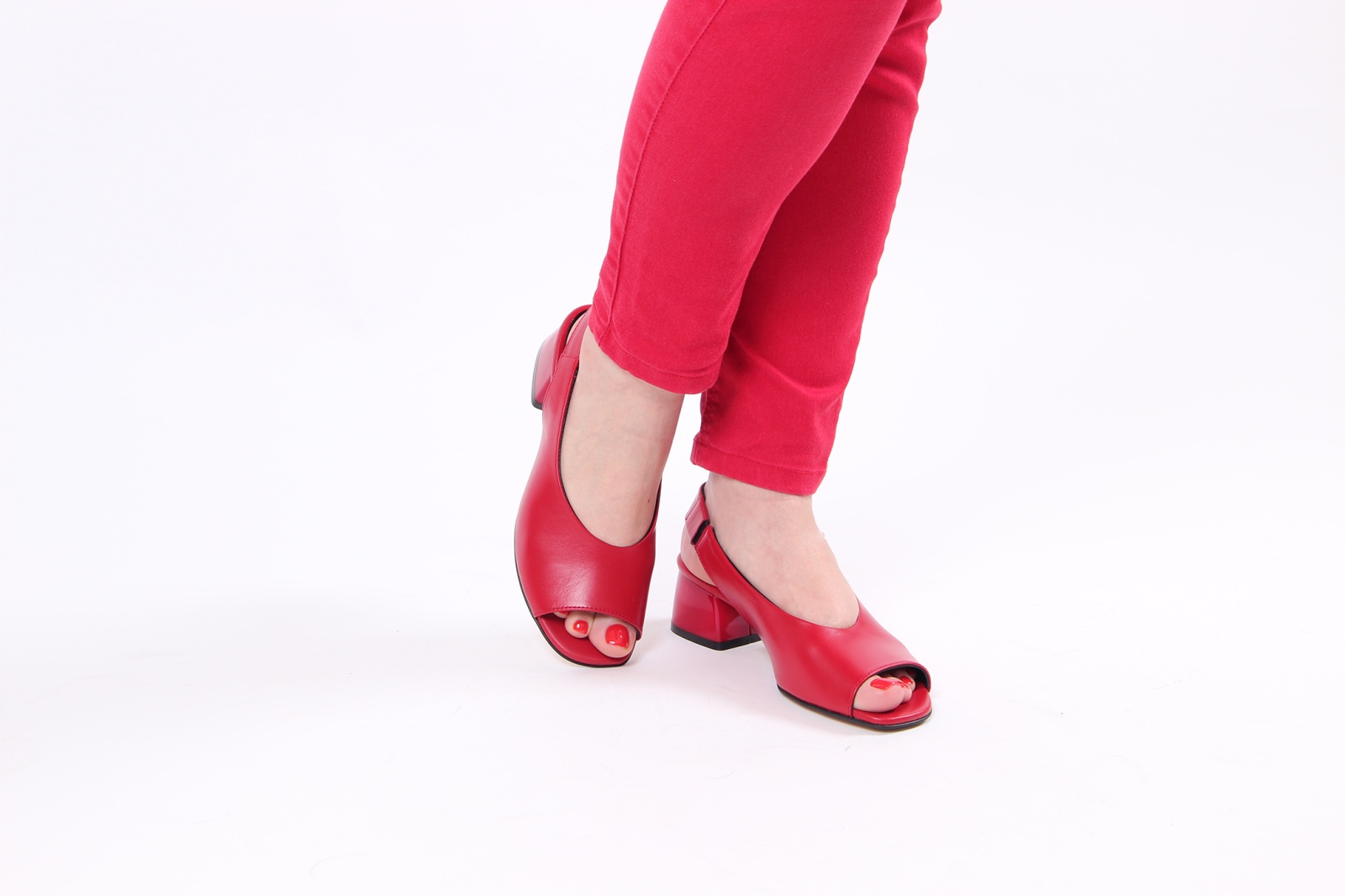 картинка Босоножки ED'ART 4001.4053'red. Red от интернет магазина