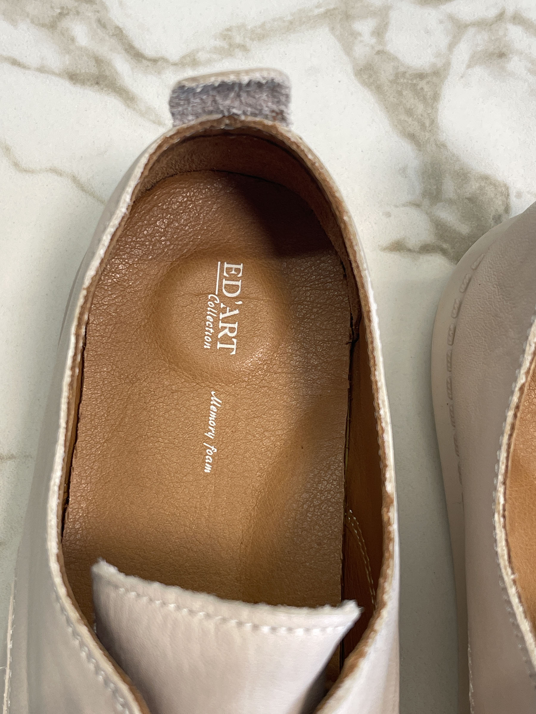 картинка Туфли ED'ART 181.ОКСЕ'be.Бежевый стар пудра от интернет магазина