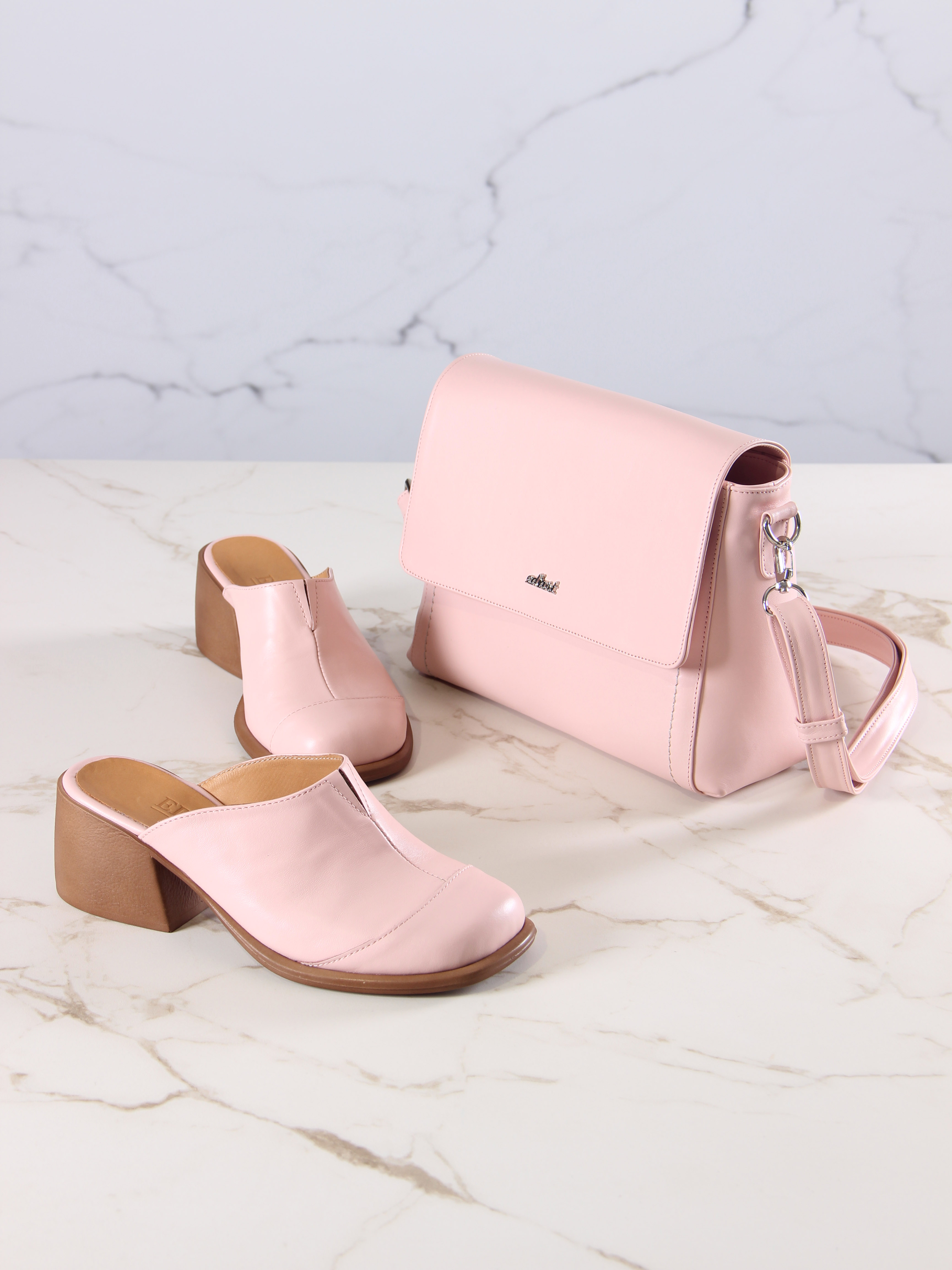 картинка Сабо ED'ART 5132.23663'br. розовый+коричневый от интернет магазина