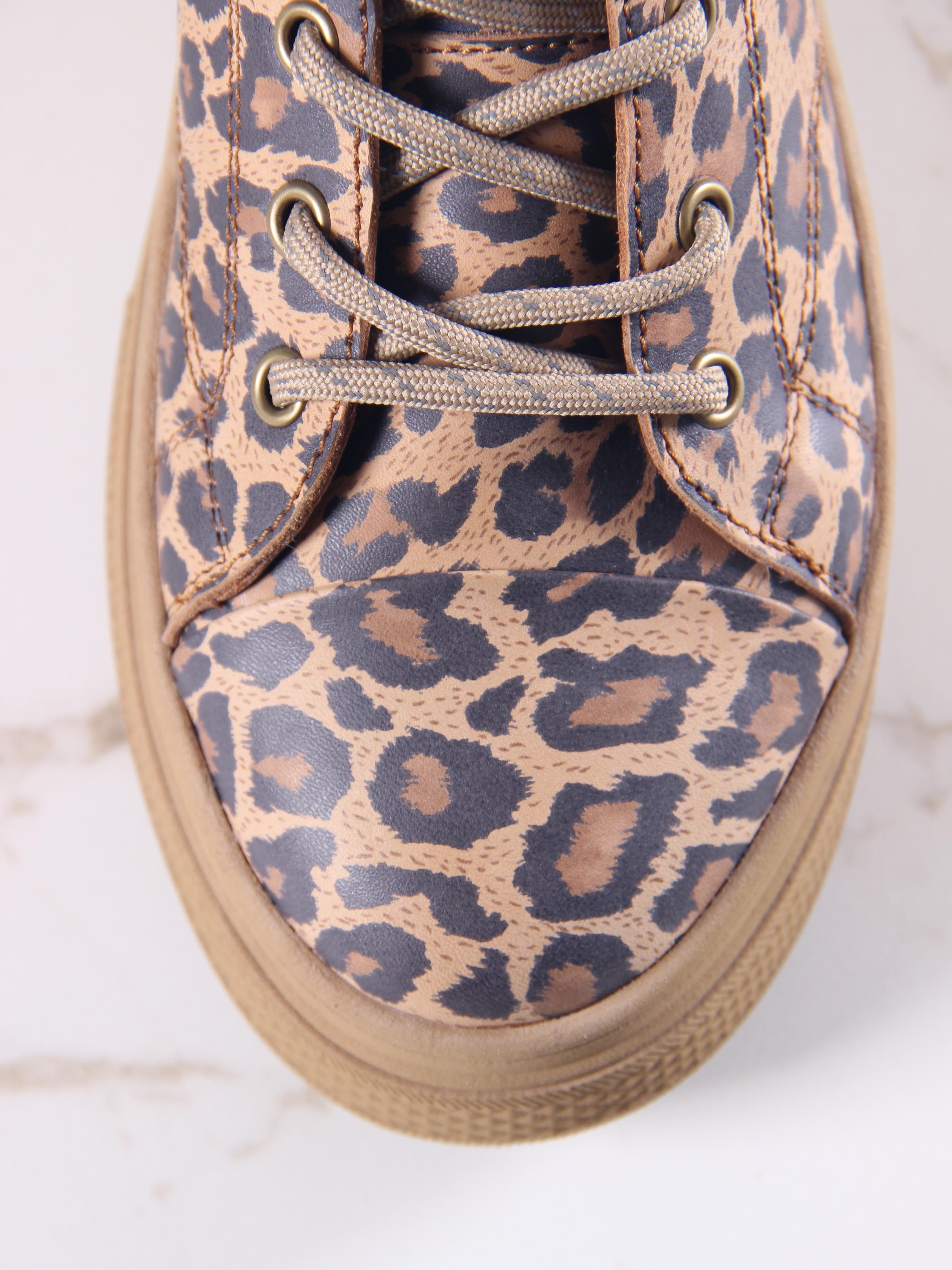 картинка Ботинки ED'ART 215.warm'br. коричневый леопард от интернет магазина